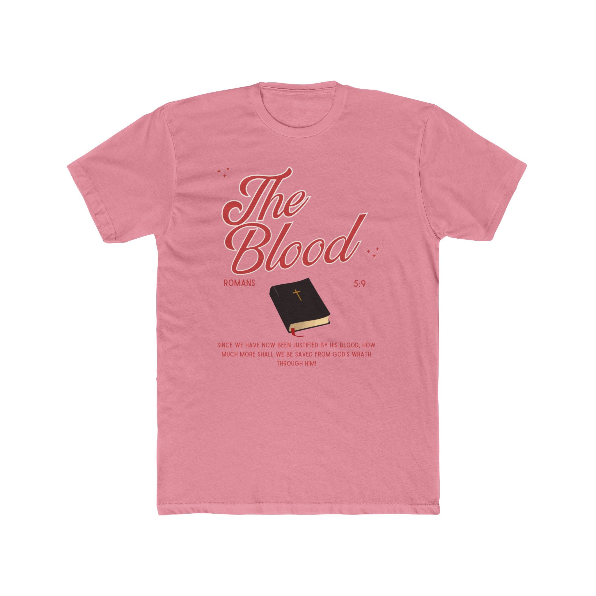 The Blood of Jesus Scripture Tee | Inspirational Christian Graphic