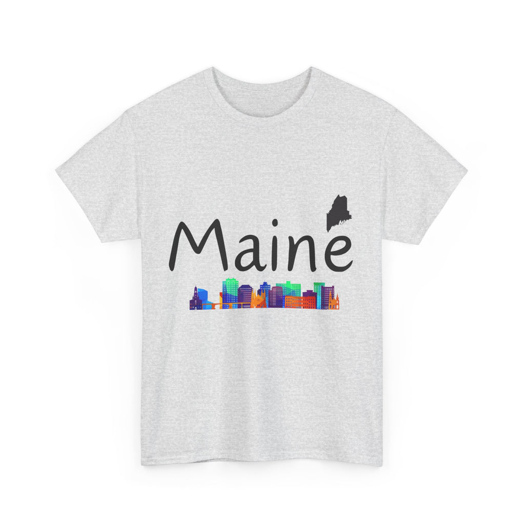 Maine Text Graphic T-Shirt