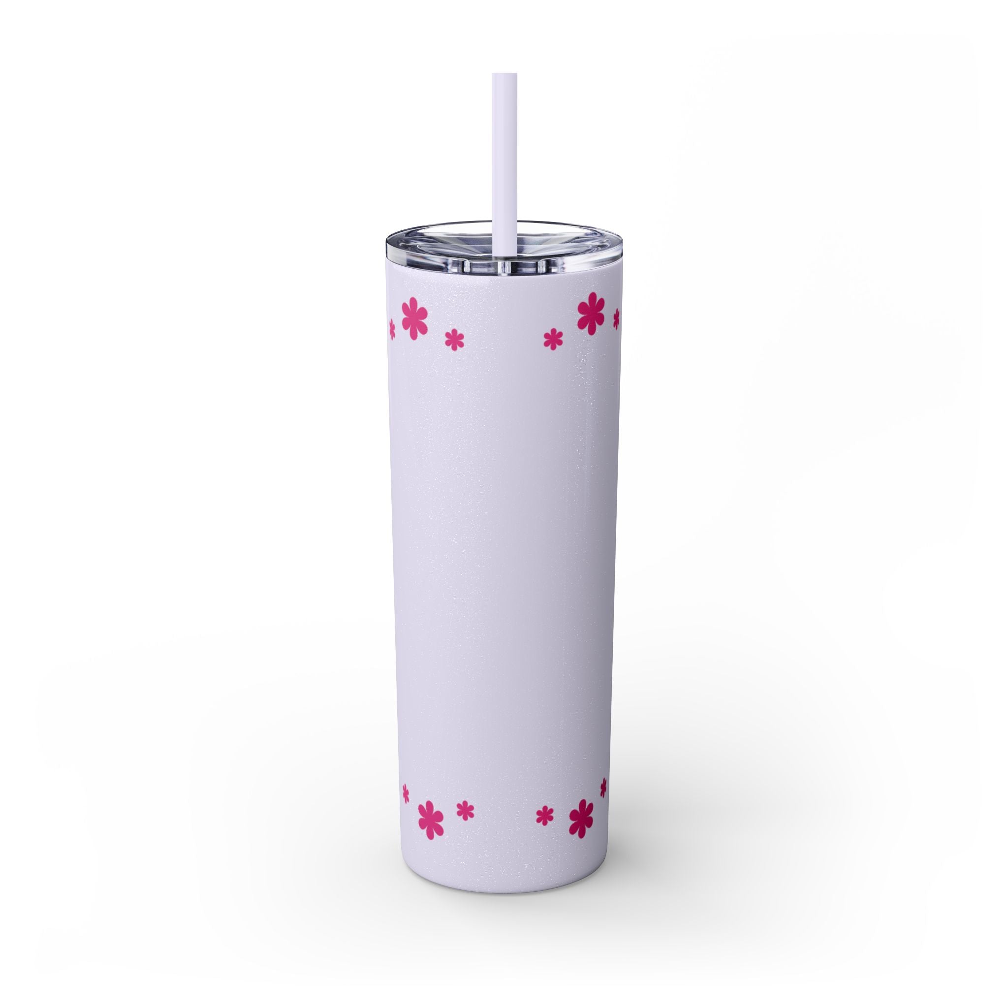 Jesus Over Everything  Skinny Tumbler with Straw, 20oz | Christian Faith Drinkware