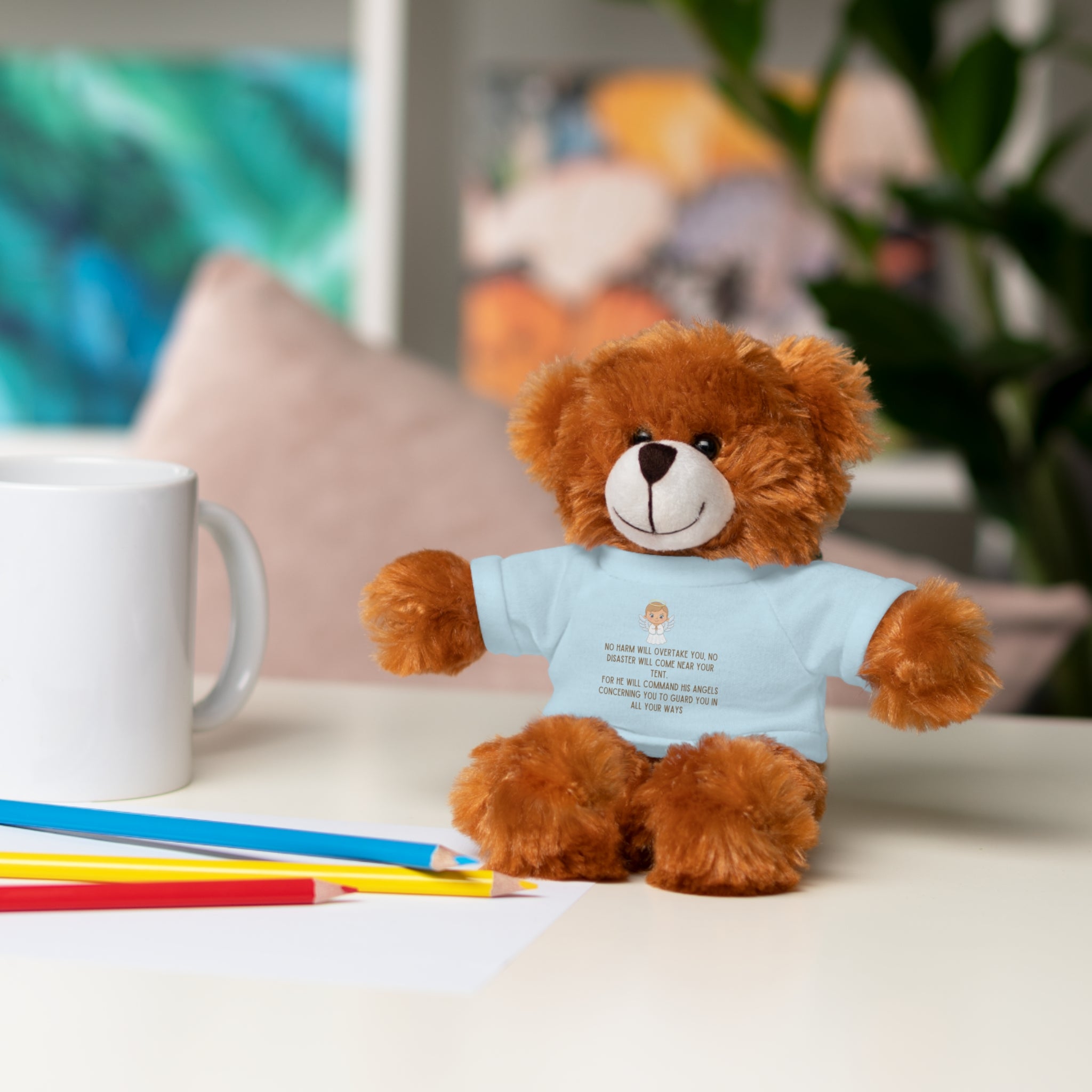 Psalms 91 Stuffed Animals with Tee