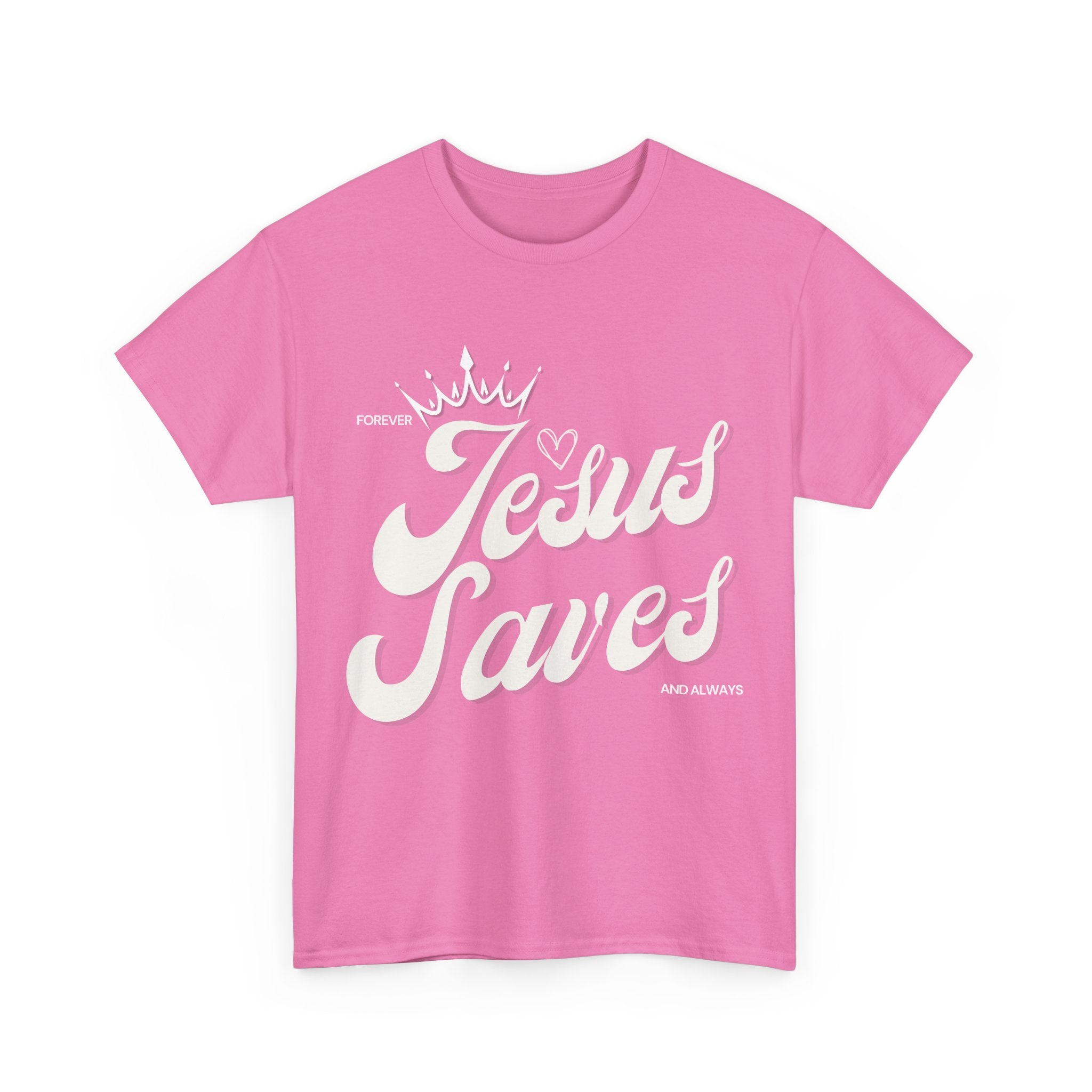 Jesus Saves Heavy Cotton Tee