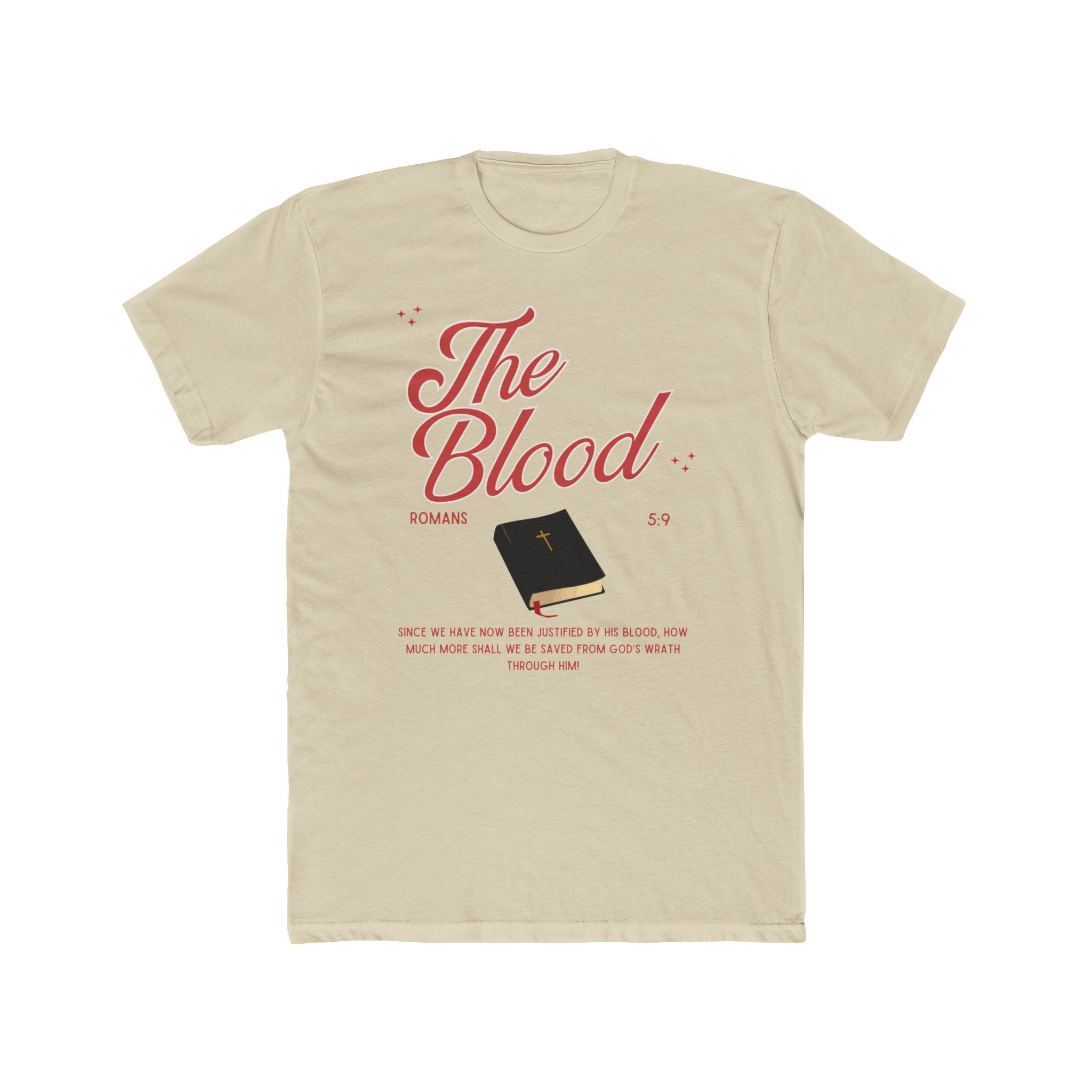 The Blood of Jesus Scripture Tee | Inspirational Christian Graphic