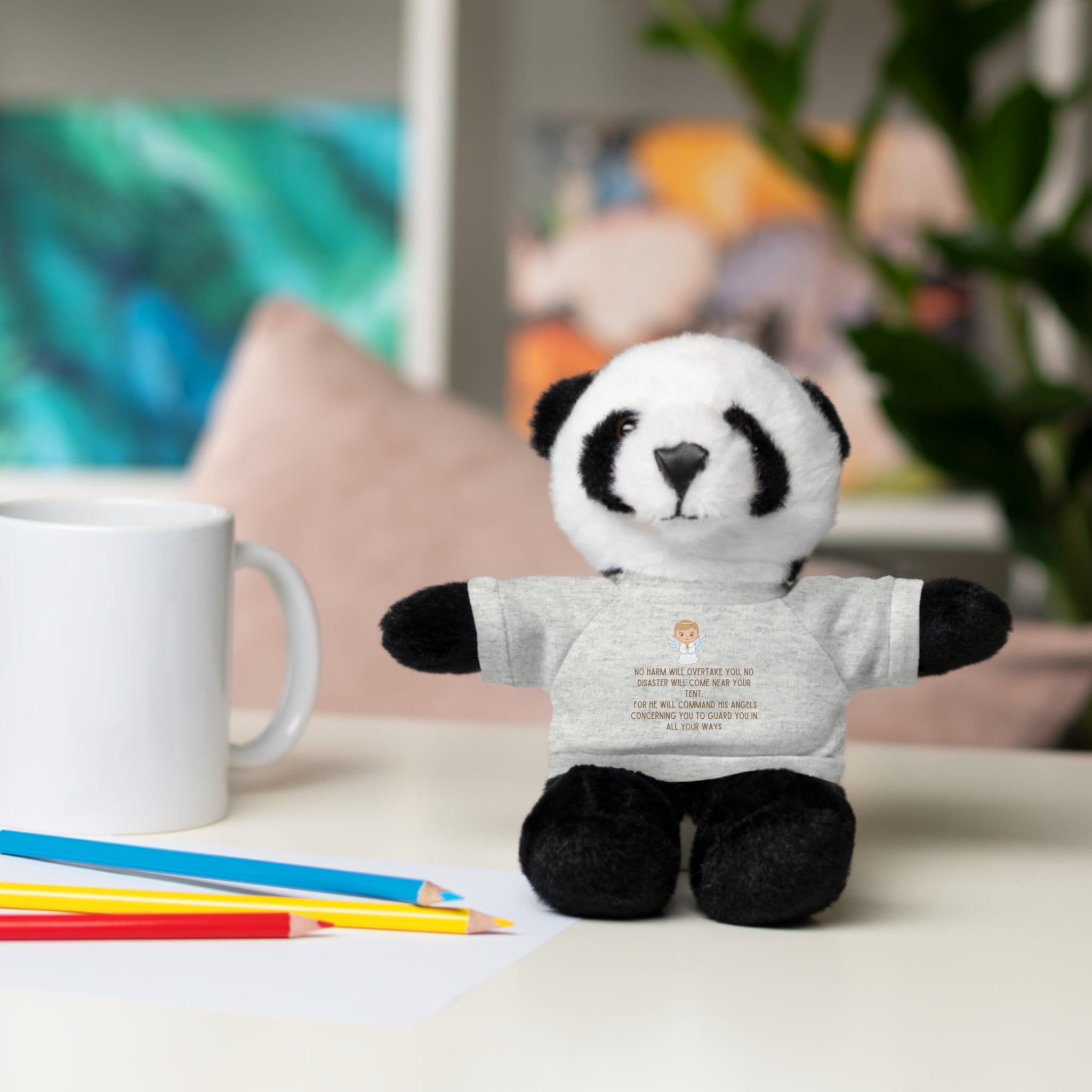 Psalms 91 Stuffed Animals with Tee