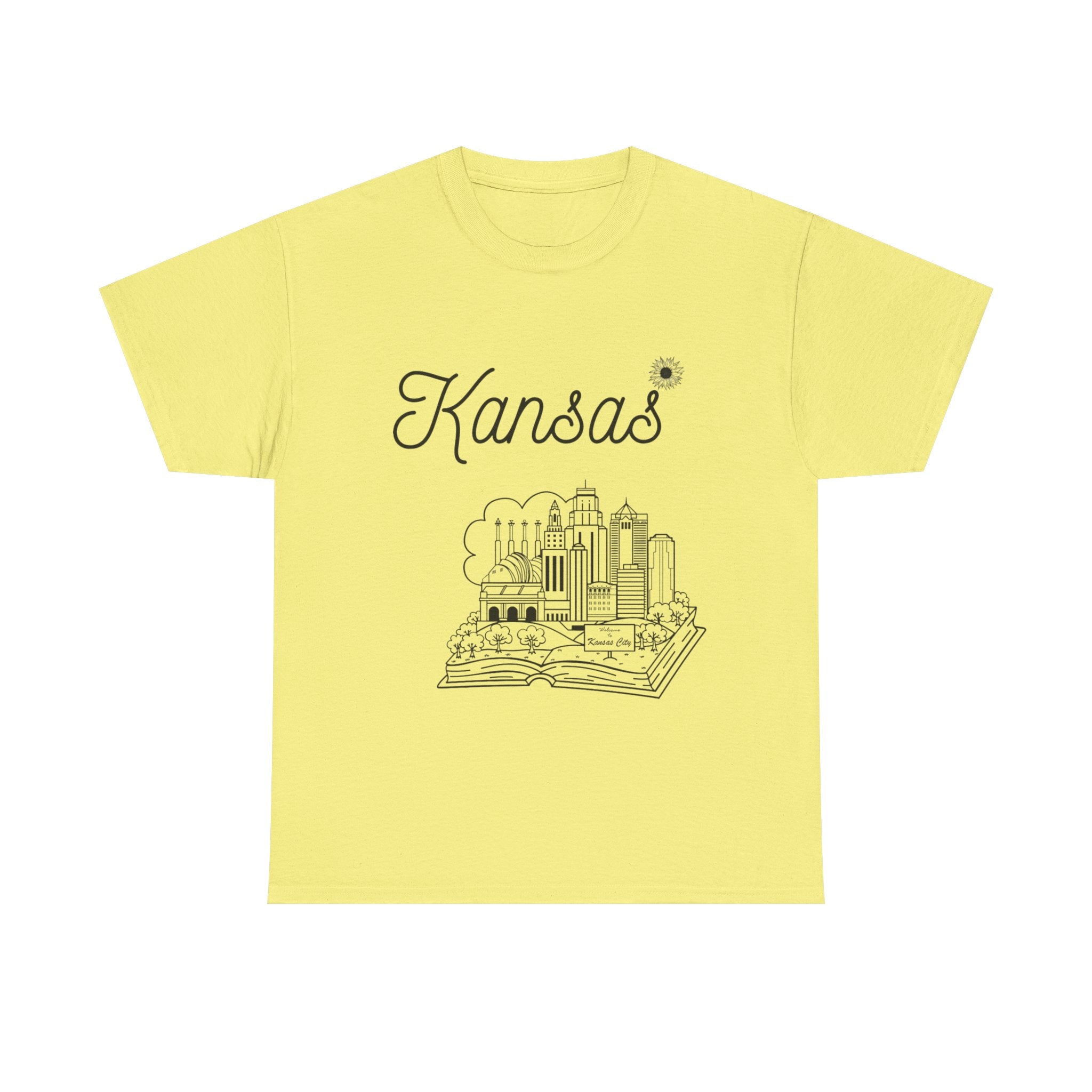 Kansas Heavy Cotton Tee