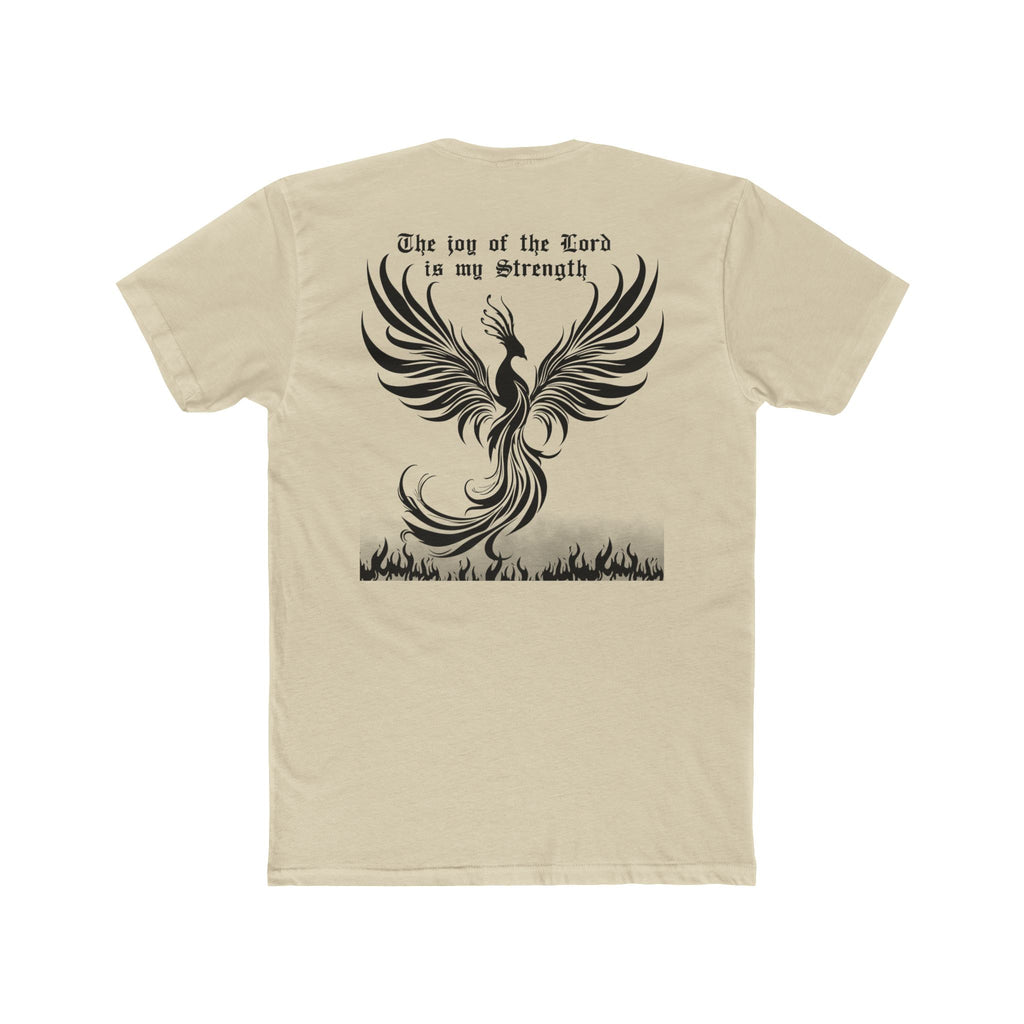 Eternal Peace Crew Tee | Peace Symbol Minimalist Cotton T-Shirt