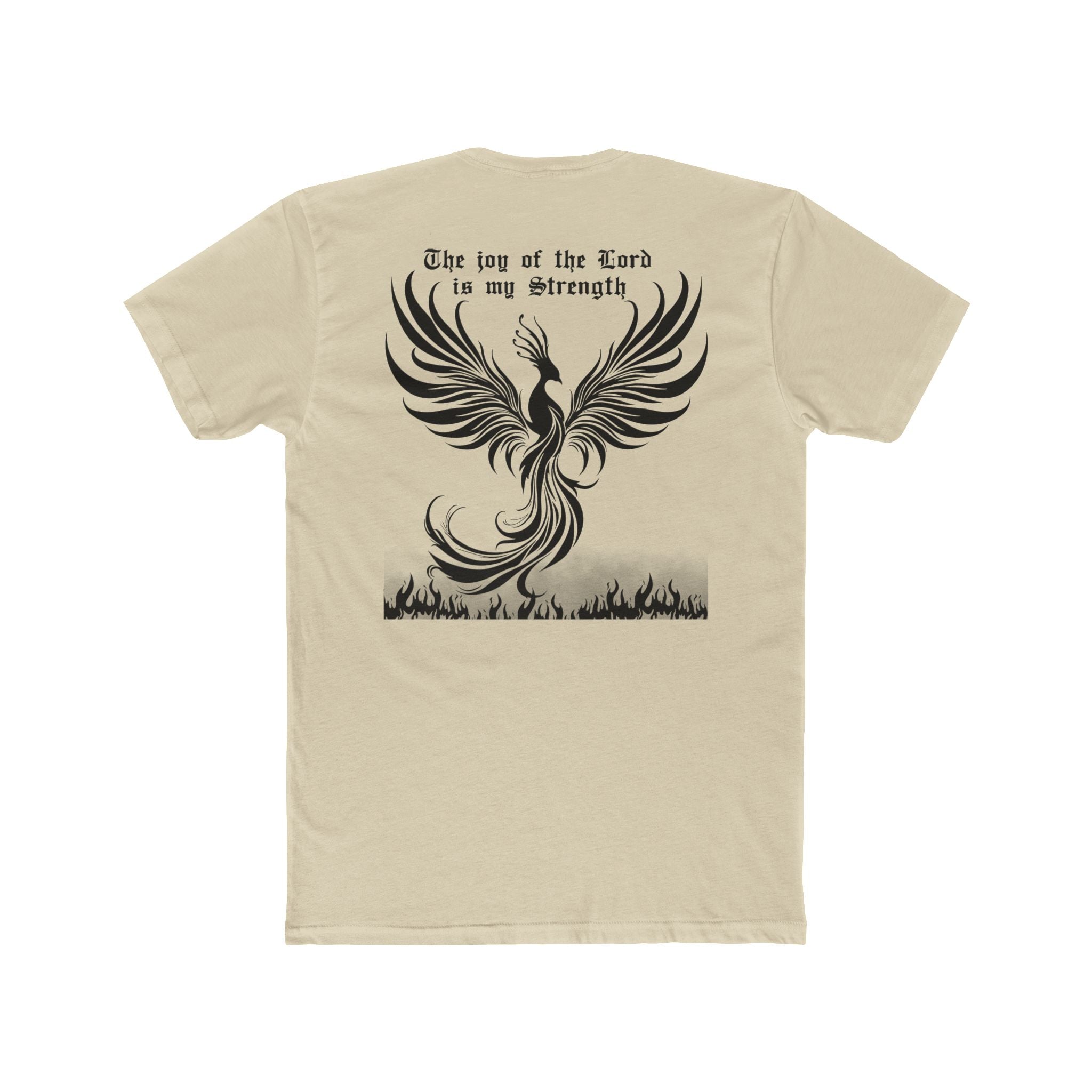 Eternal Peace Crew Tee | Peace Symbol Minimalist Cotton T-Shirt