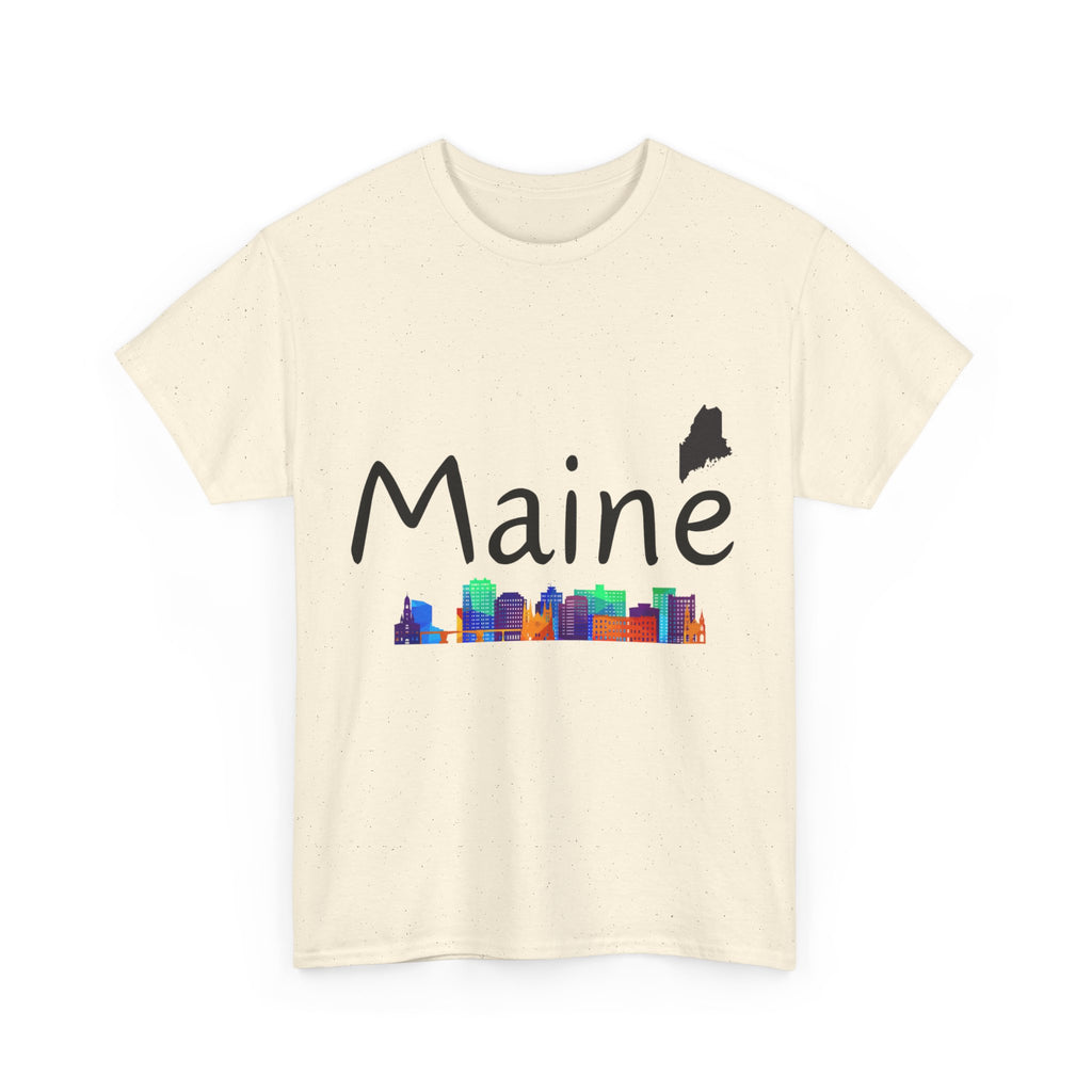 Maine Text Graphic T-Shirt