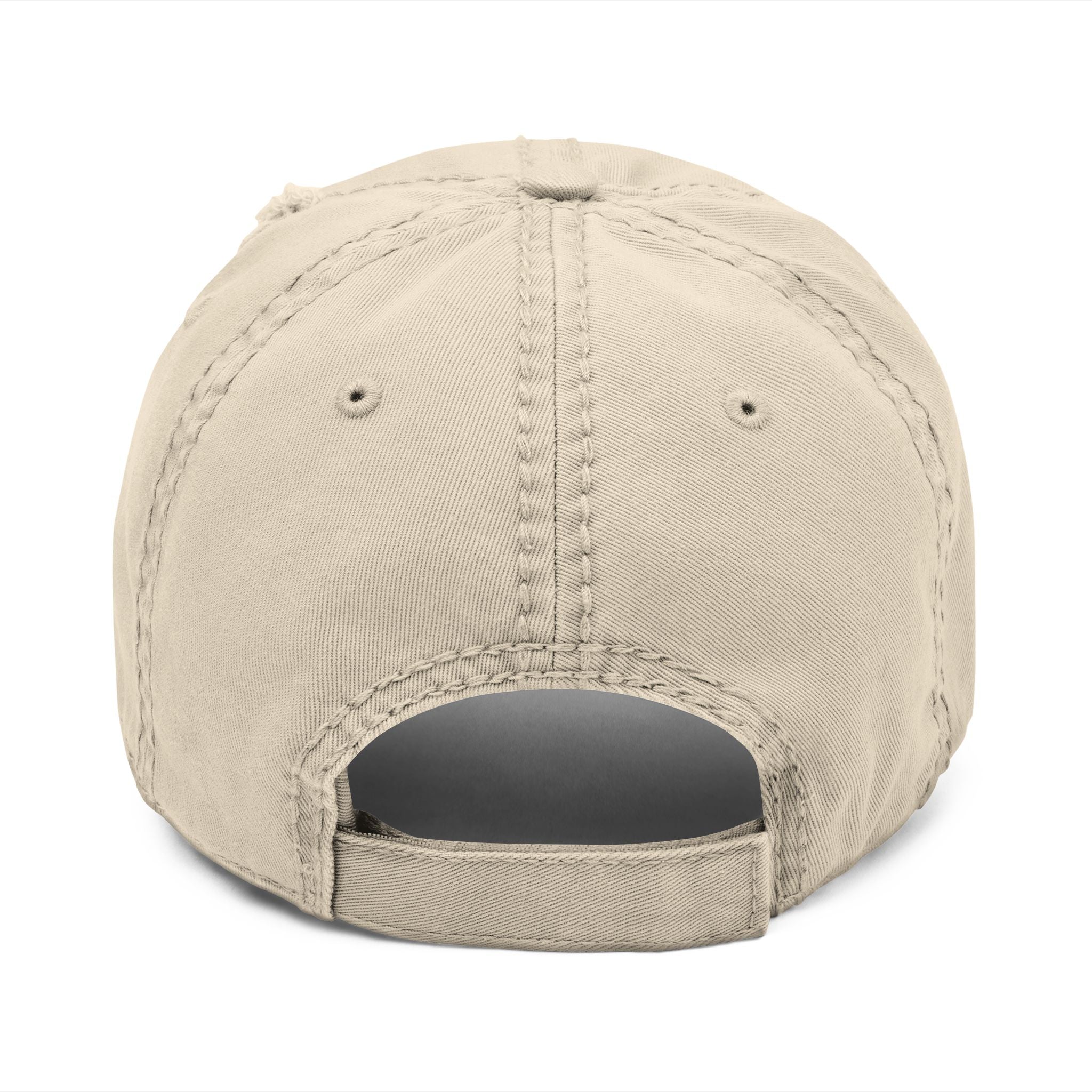 Embroidered Distressed Dad Hat - Praying Wife, Blessed Life