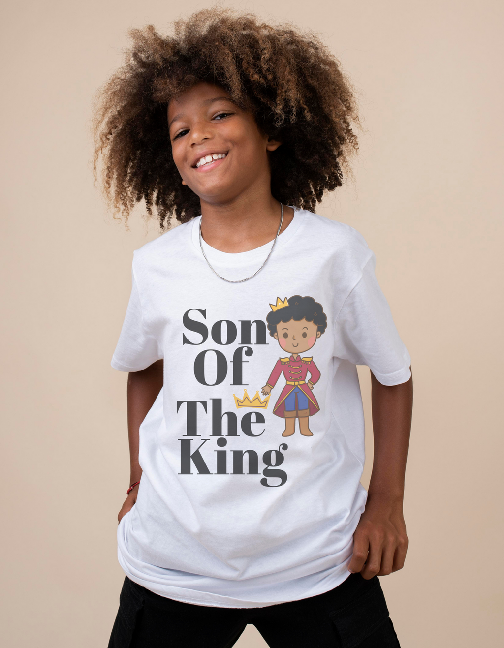 Son of the King Kids Tee | Christian Faith Children Shirt