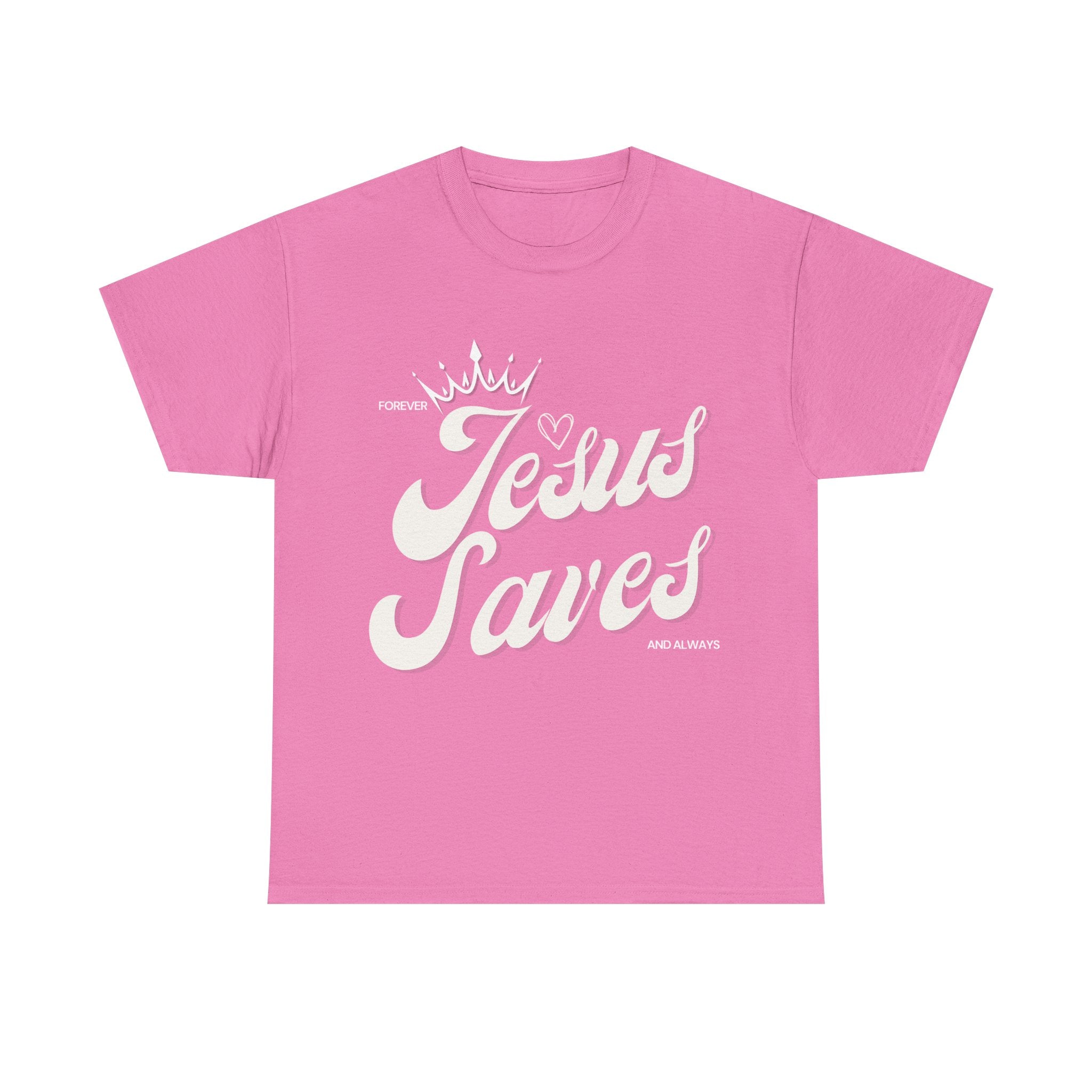 Jesus Saves Heavy Cotton Tee