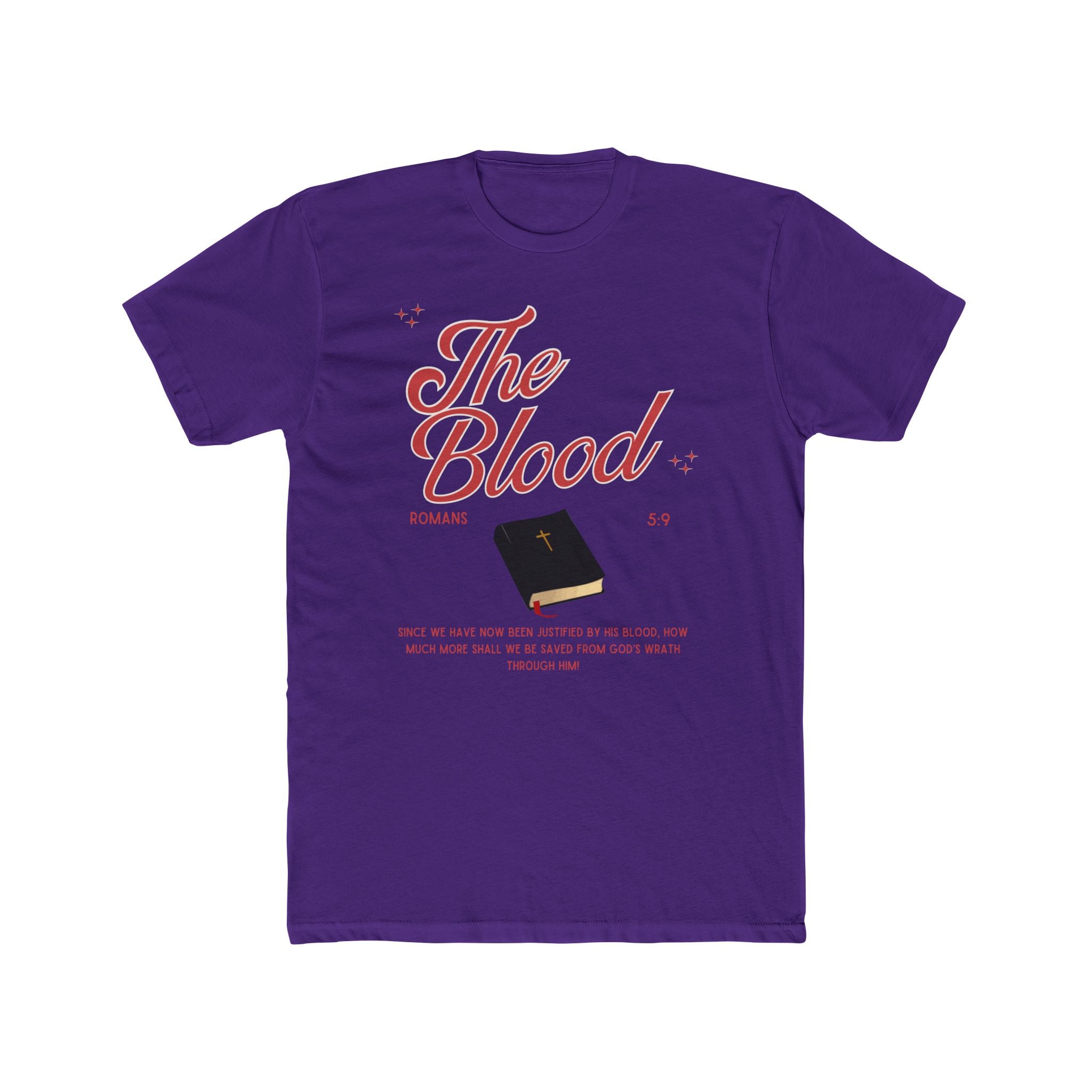 The Blood of Jesus Scripture Tee | Inspirational Christian Graphic