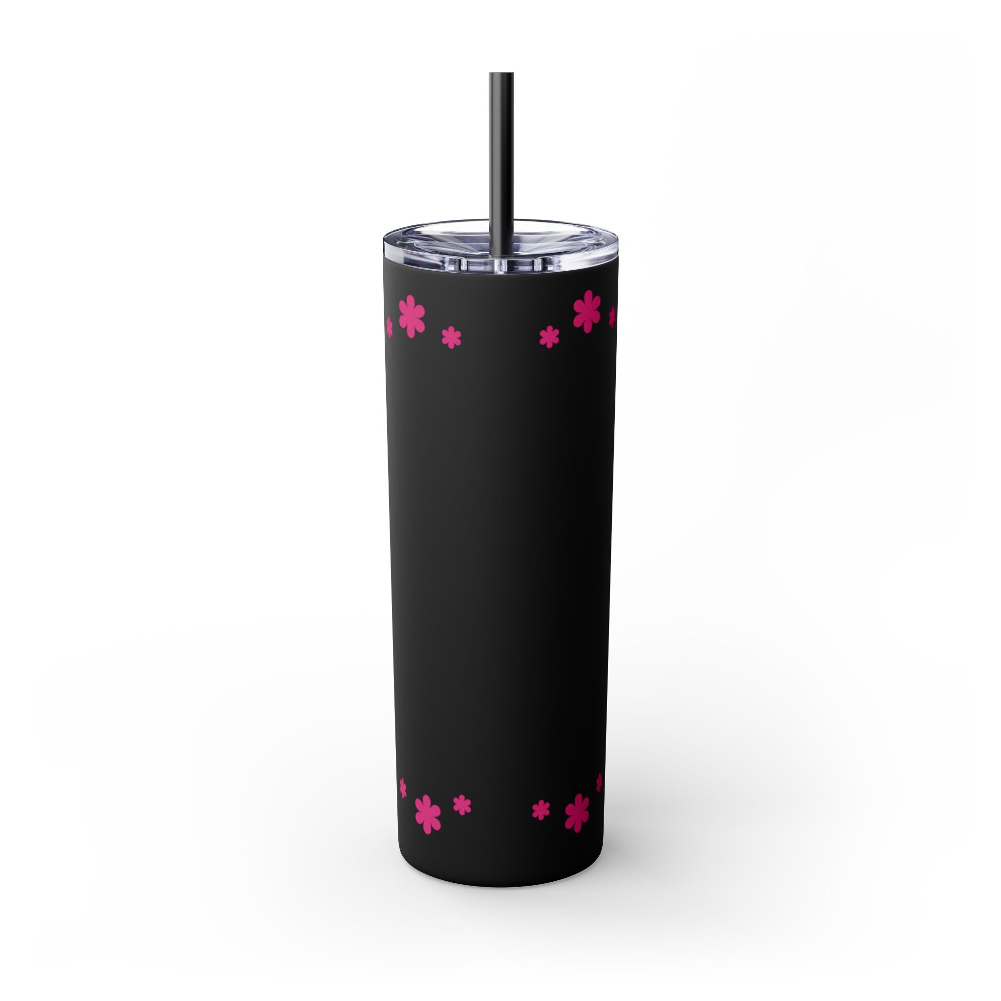 Jesus Over Everything  Skinny Tumbler with Straw, 20oz | Christian Faith Drinkware
