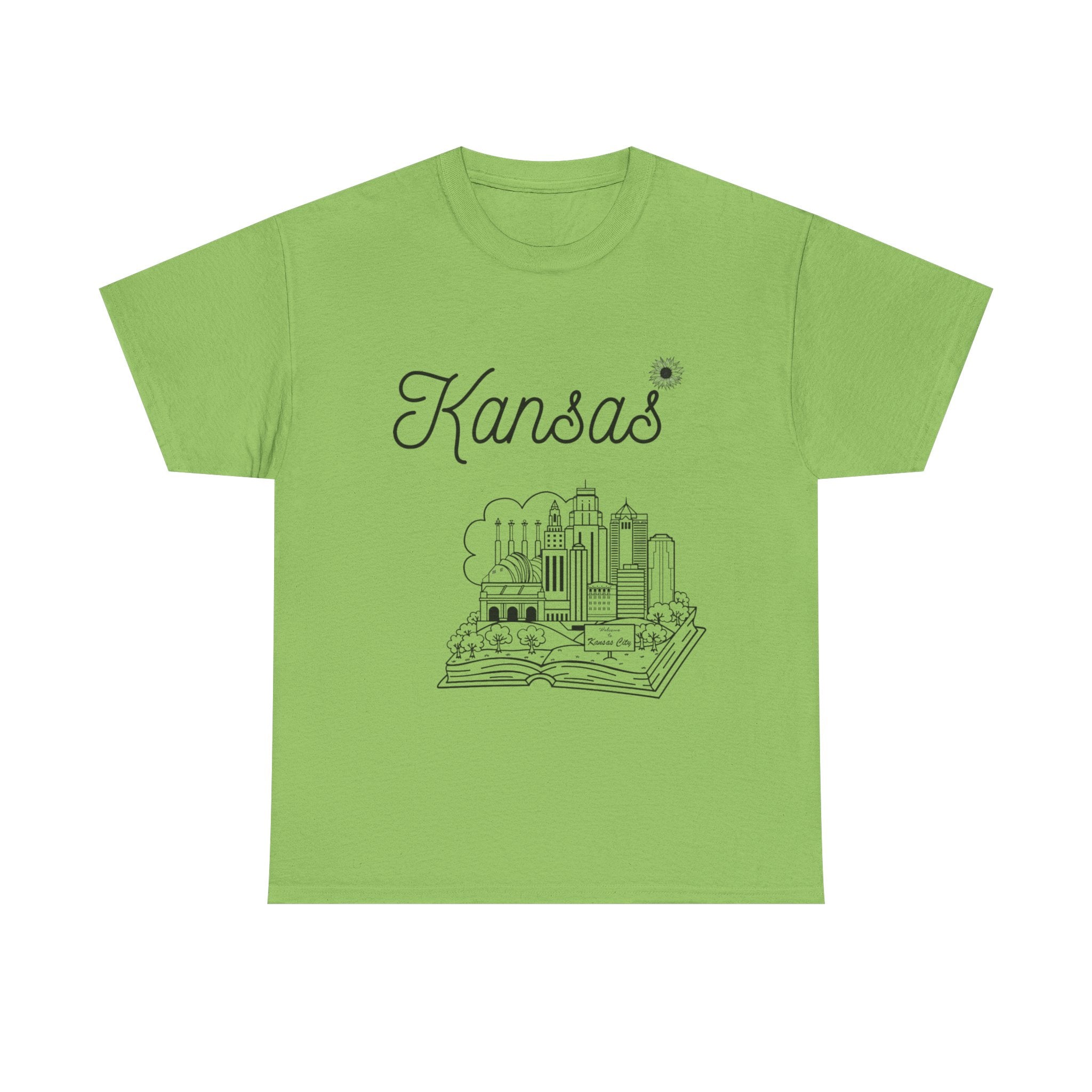 Kansas Heavy Cotton Tee