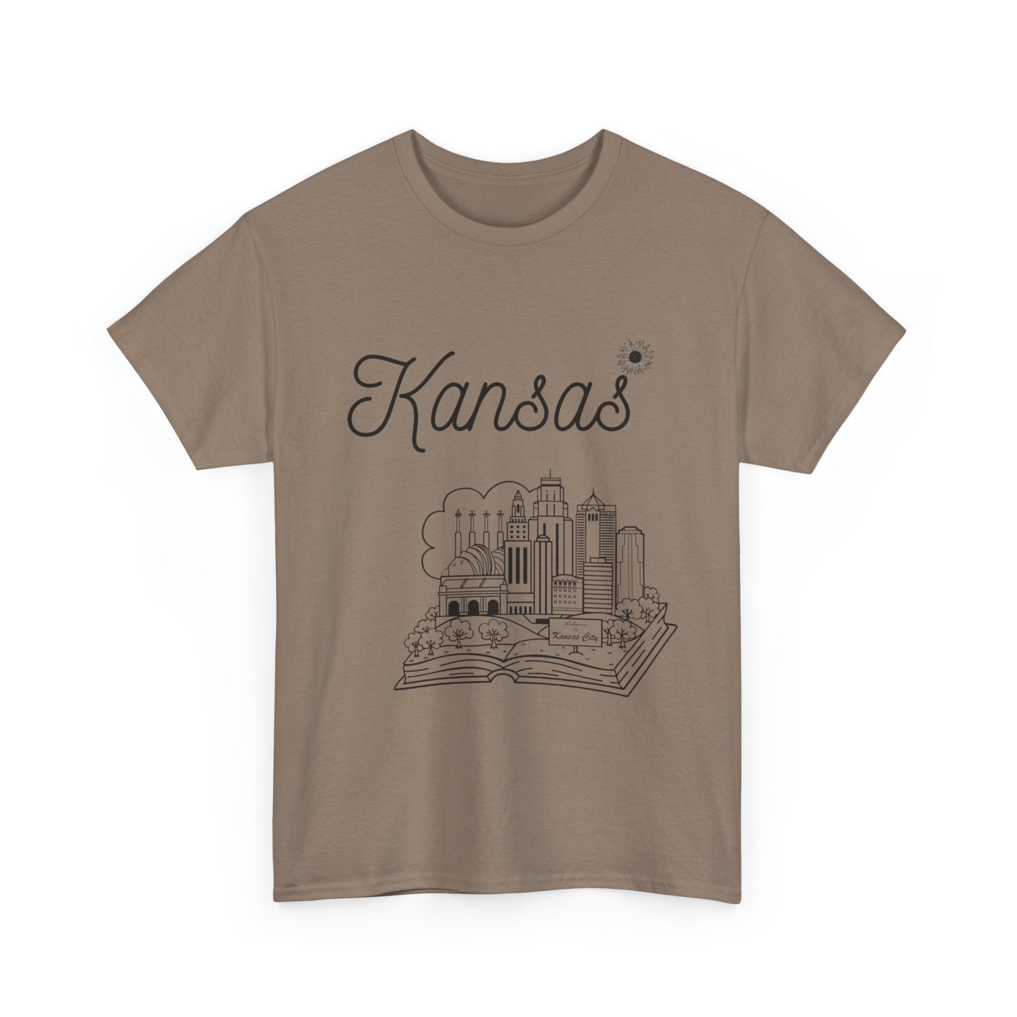 Kansas Heavy Cotton Tee