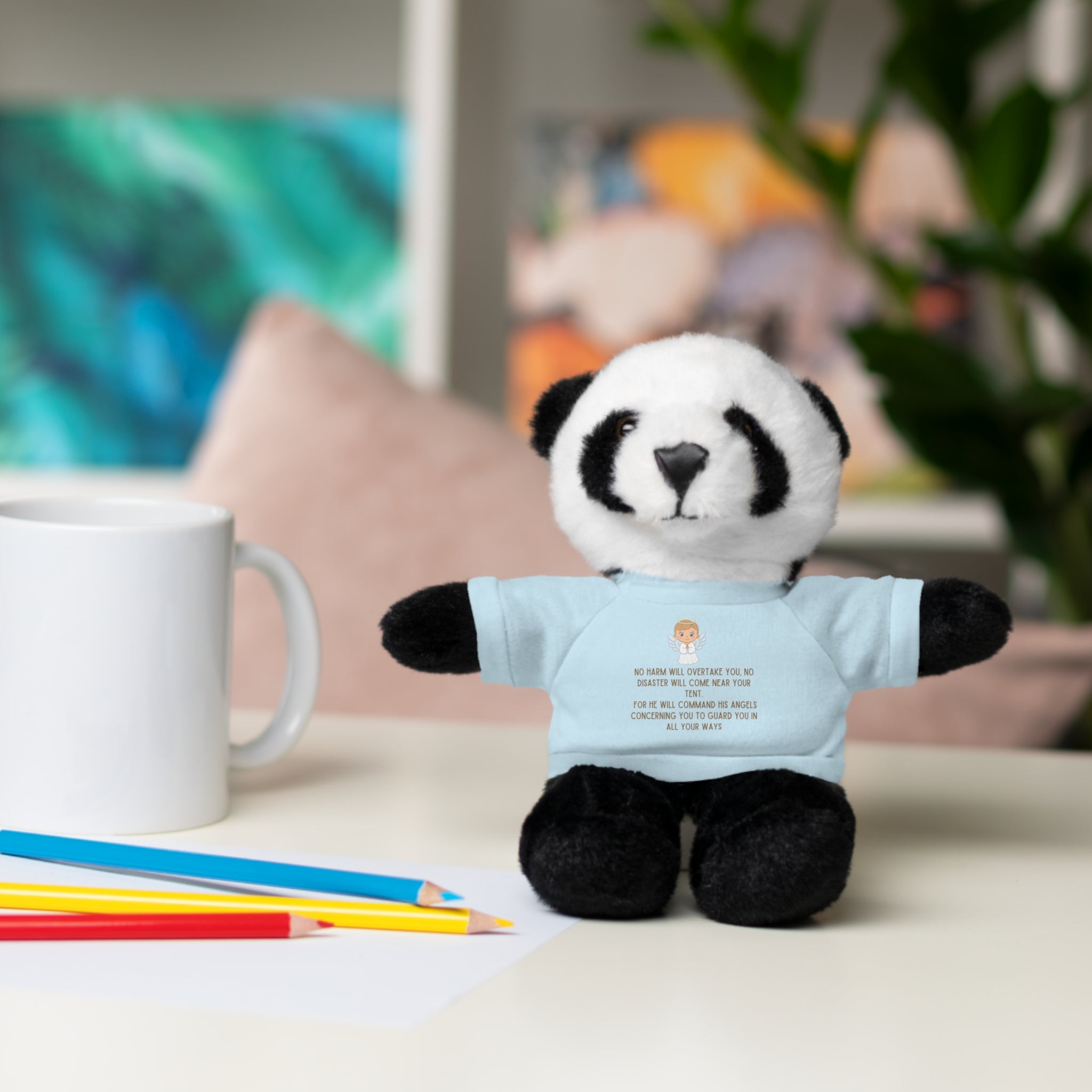 Psalms 91 Stuffed Animals with Tee