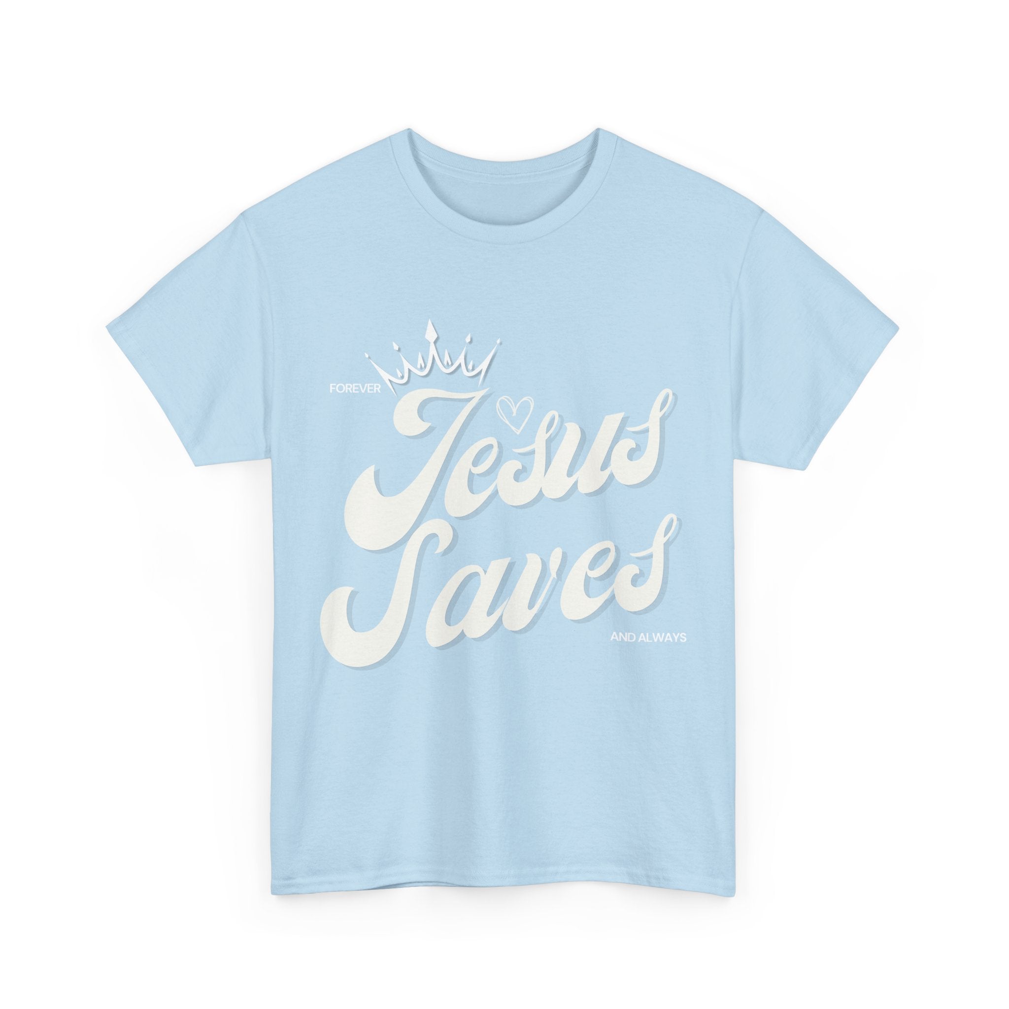 Jesus Saves Heavy Cotton Tee