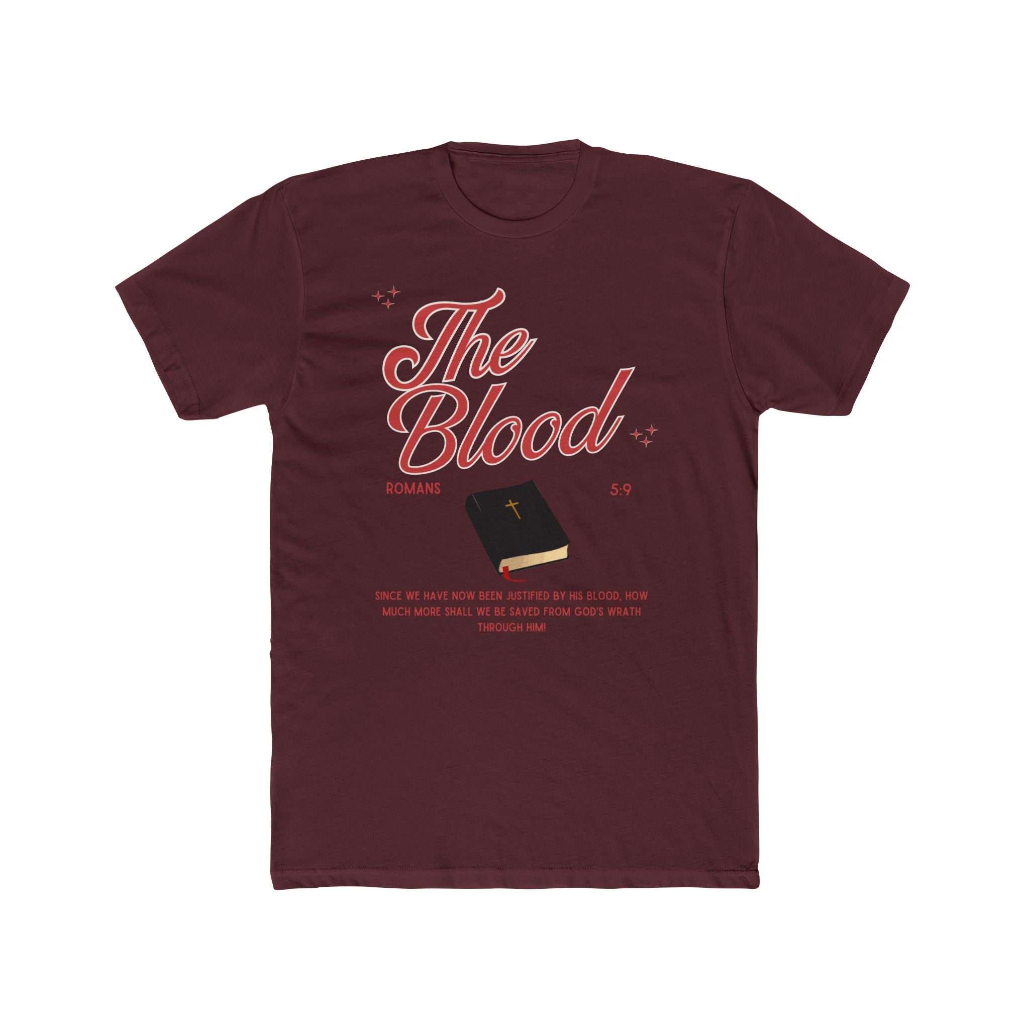 The Blood of Jesus Scripture Tee | Inspirational Christian Graphic