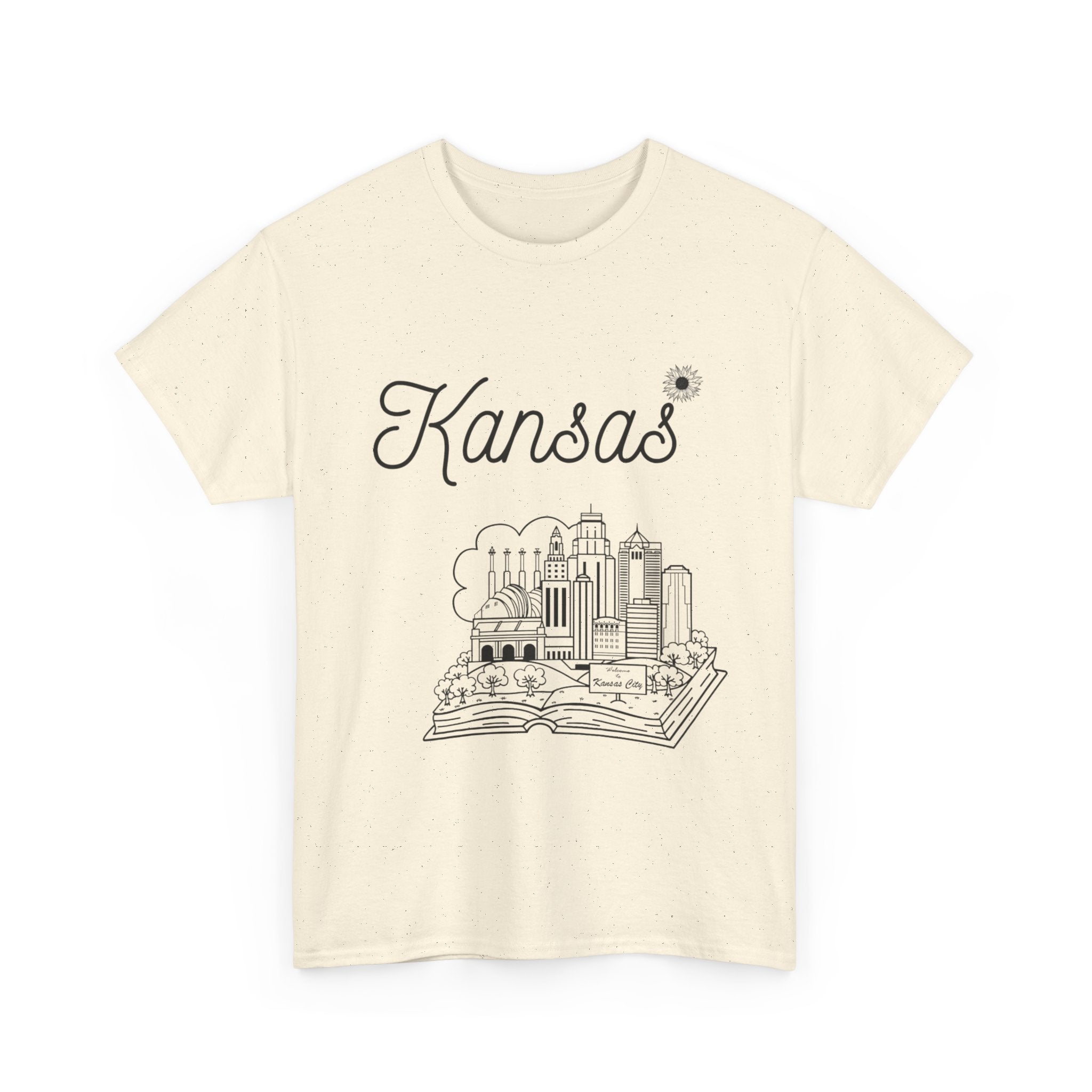 Kansas Heavy Cotton Tee