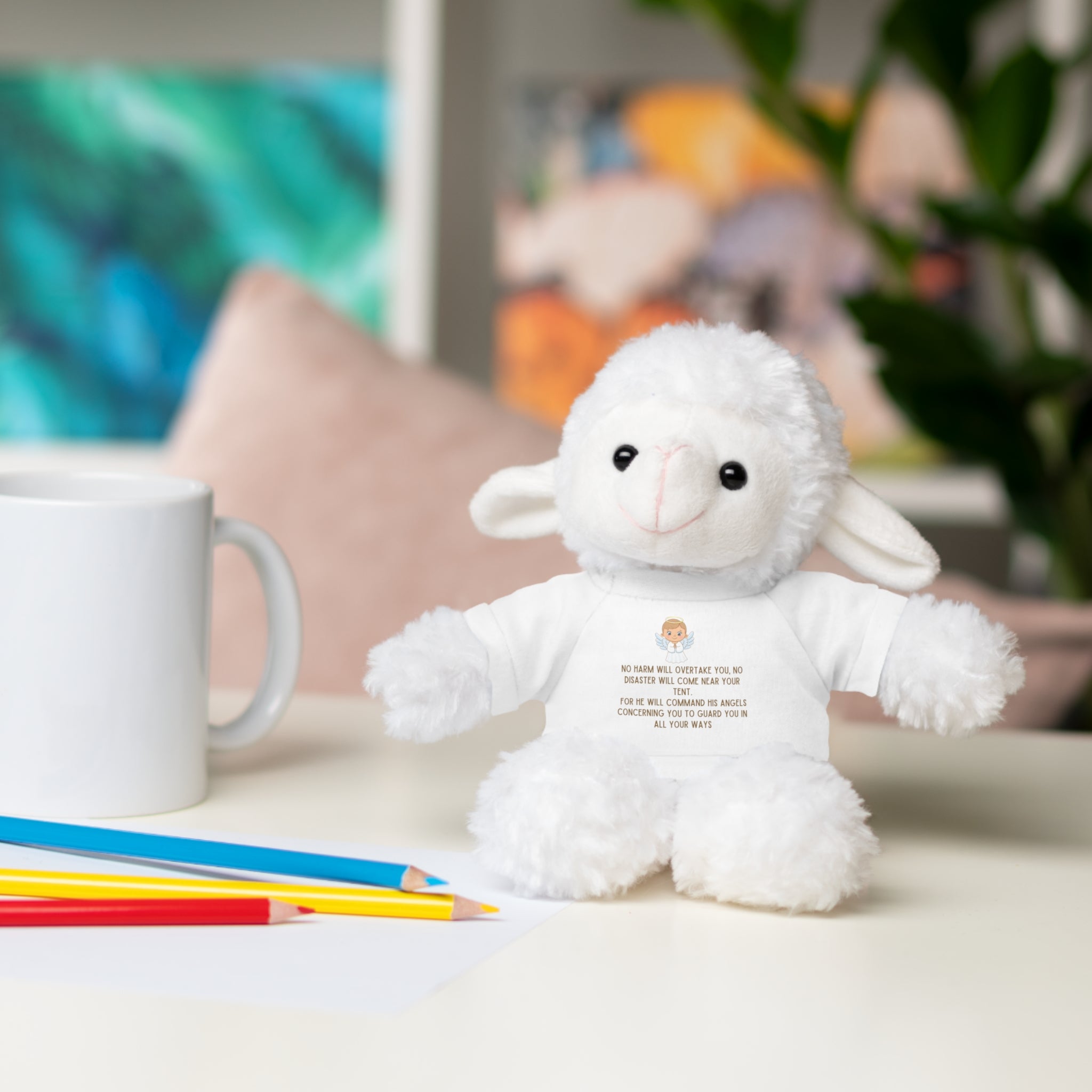 Psalms 91 Stuffed Animals with Tee