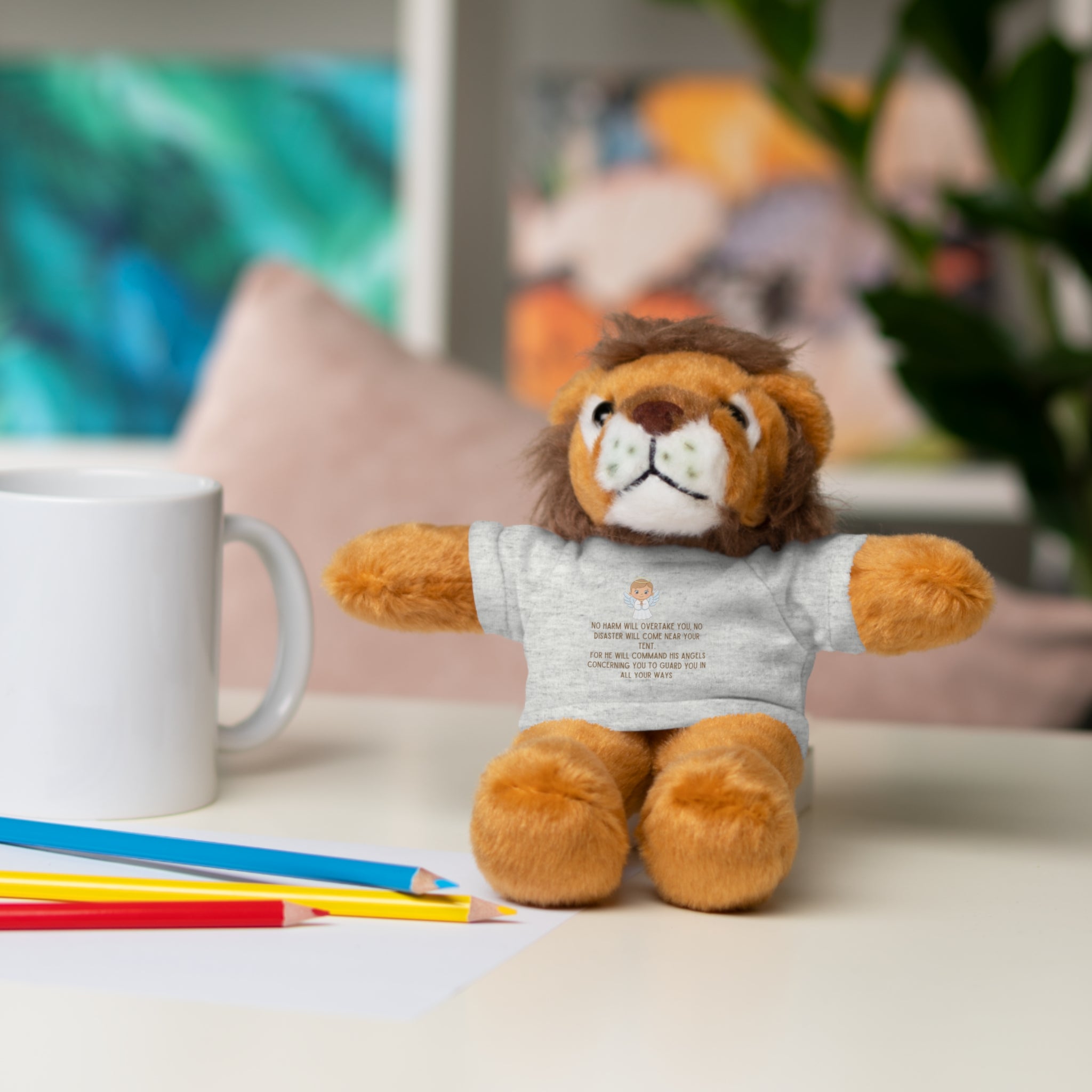 Psalms 91 Stuffed Animals with Tee
