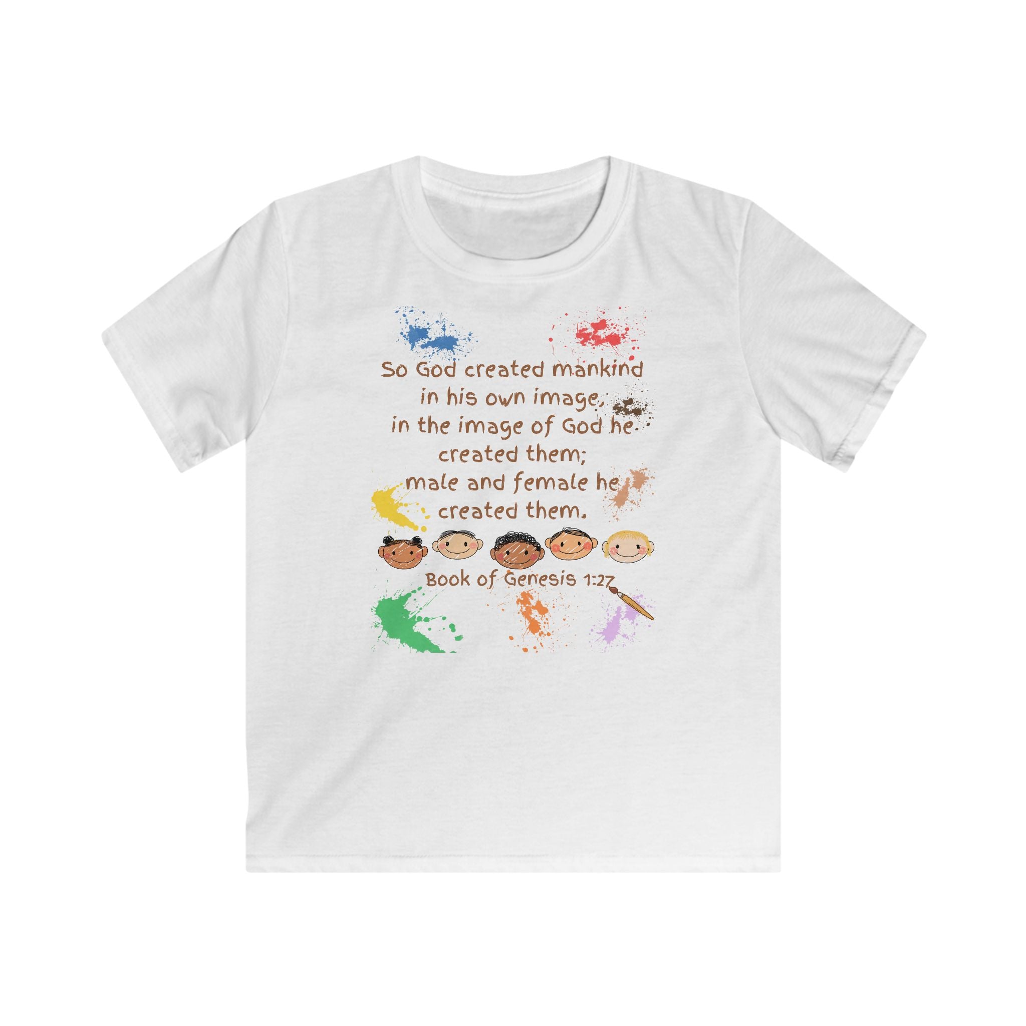 Made in His Image Kids Tee | Christian Faith Graphic Tee