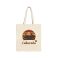 Colorado Cotton Canvas Tote Bag