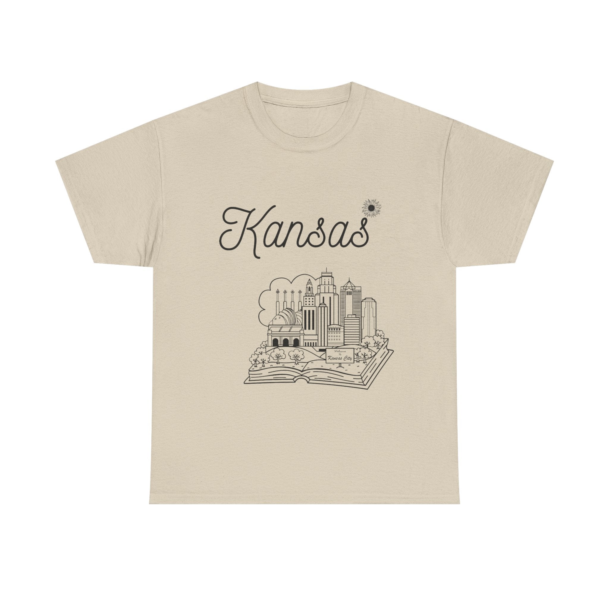 Kansas Heavy Cotton Tee