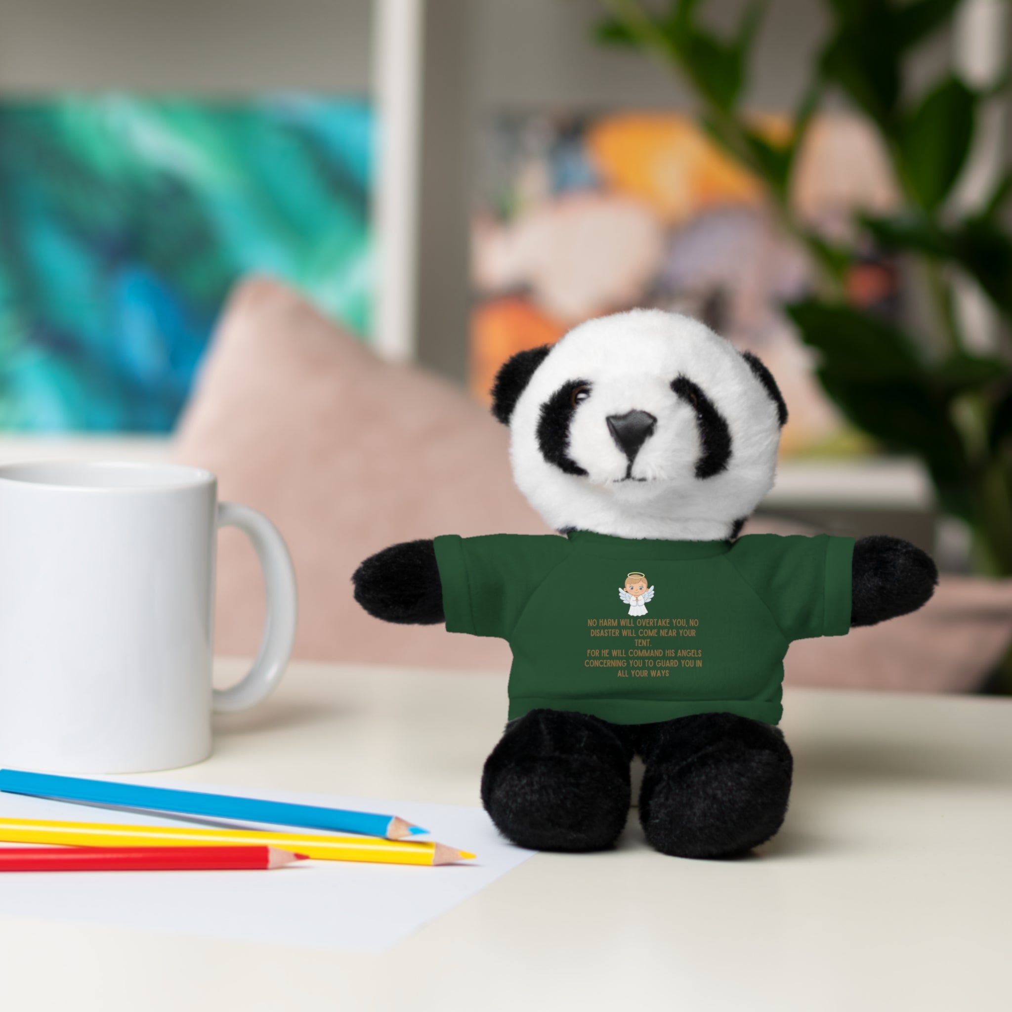 Psalms 91 Stuffed Animals with Tee