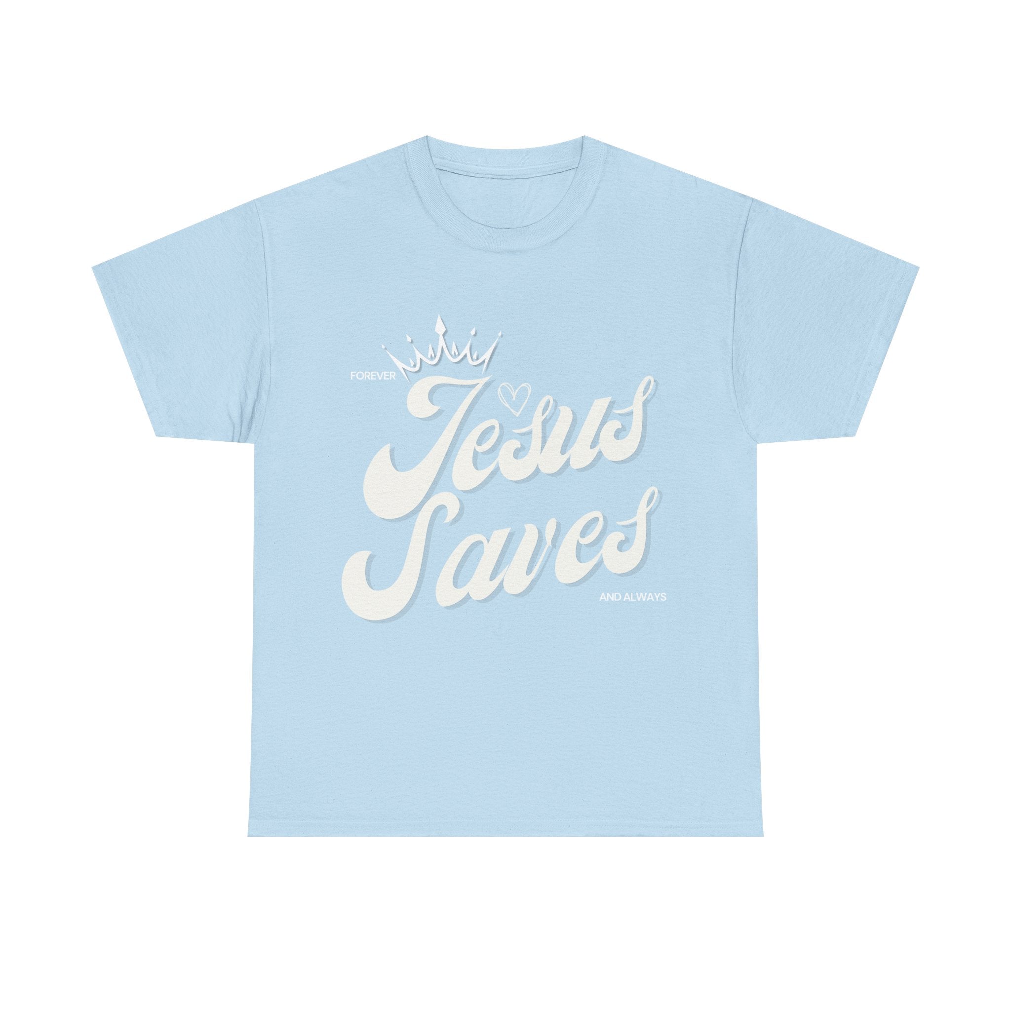 Jesus Saves Heavy Cotton Tee