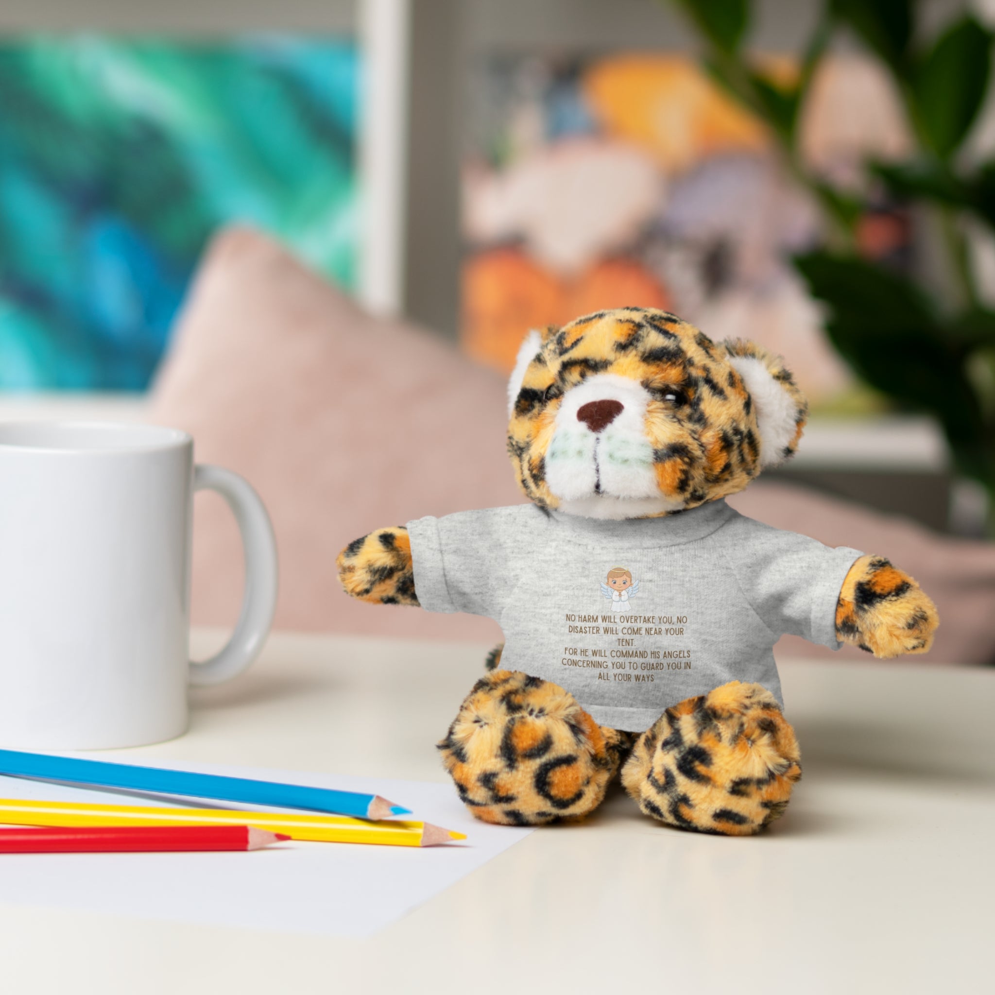 Psalms 91 Stuffed Animals with Tee
