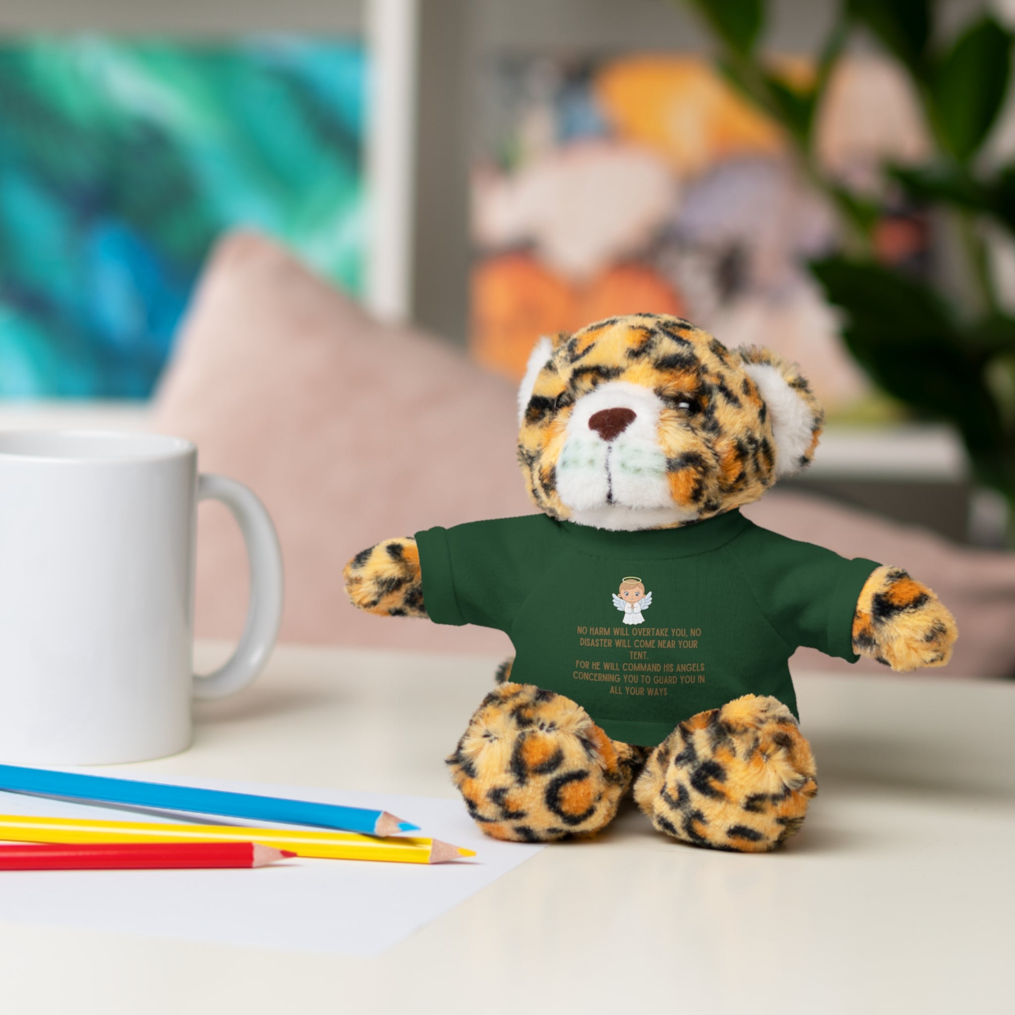 Psalms 91 Stuffed Animals with Tee