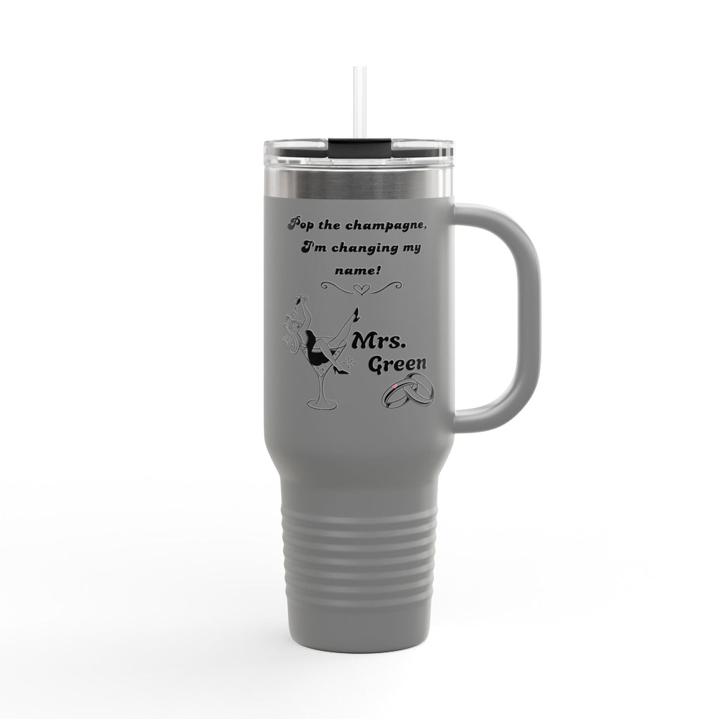 Bride To Be Custom Insulated Travel Mug, 40oz