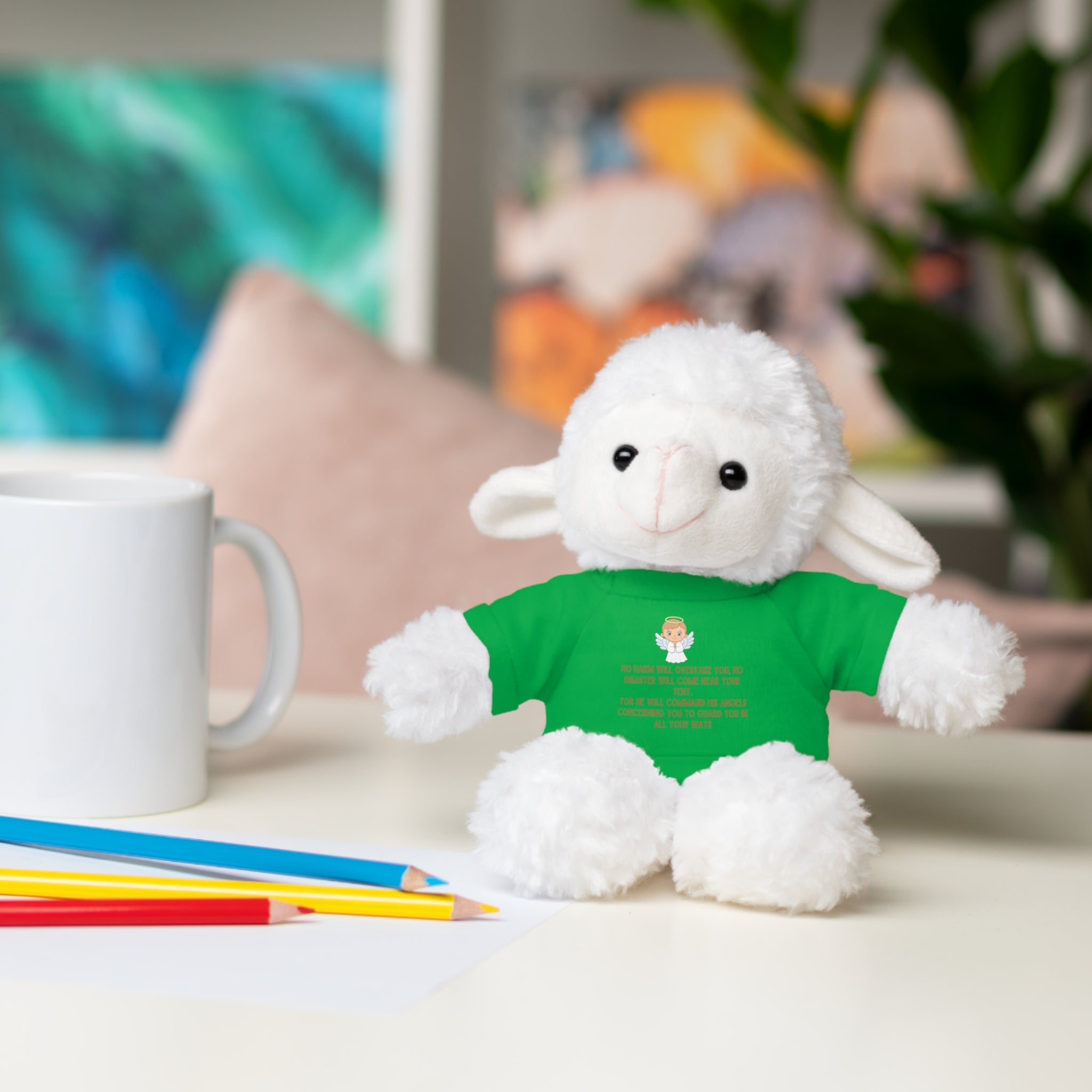 Psalms 91 Stuffed Animals with Tee