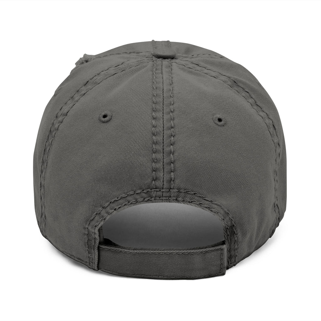 Jesus is King Distressed Dad Hat (Embroidery)