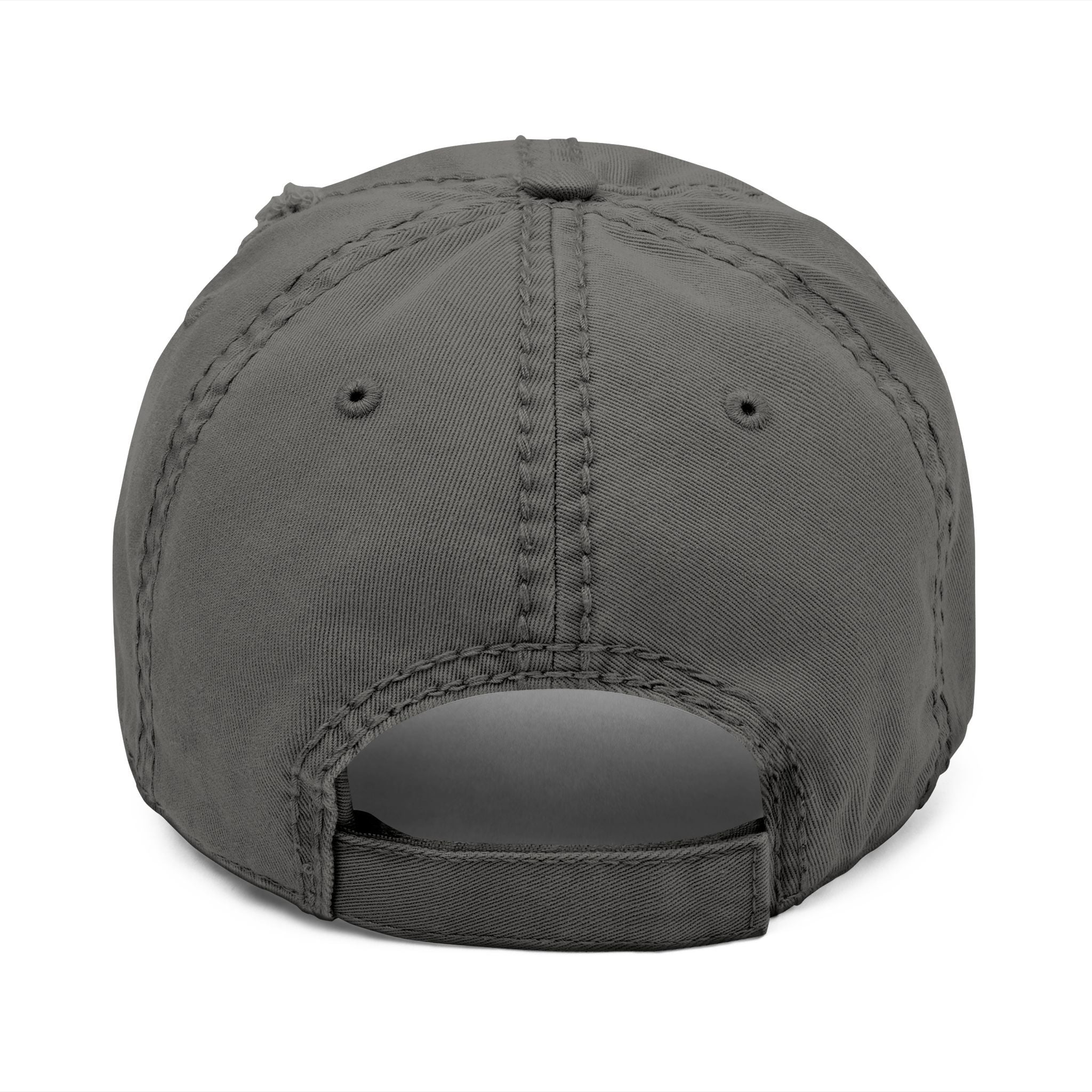 Jesus is King Distressed Dad Hat (Embroidery)