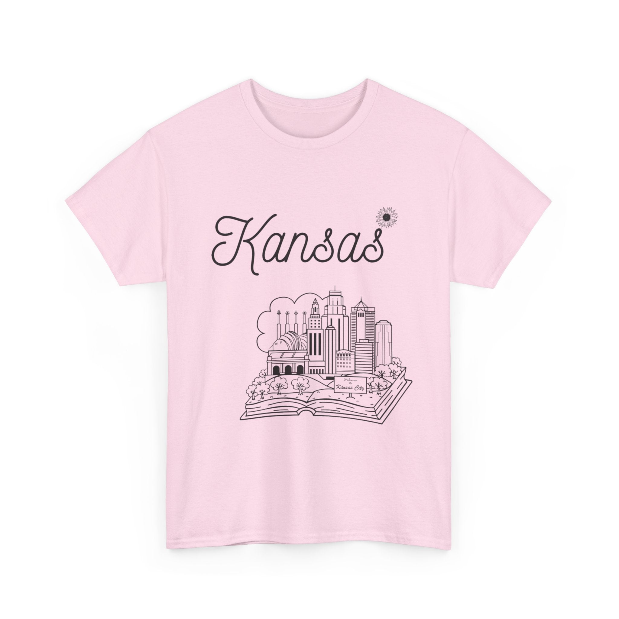 Kansas Heavy Cotton Tee