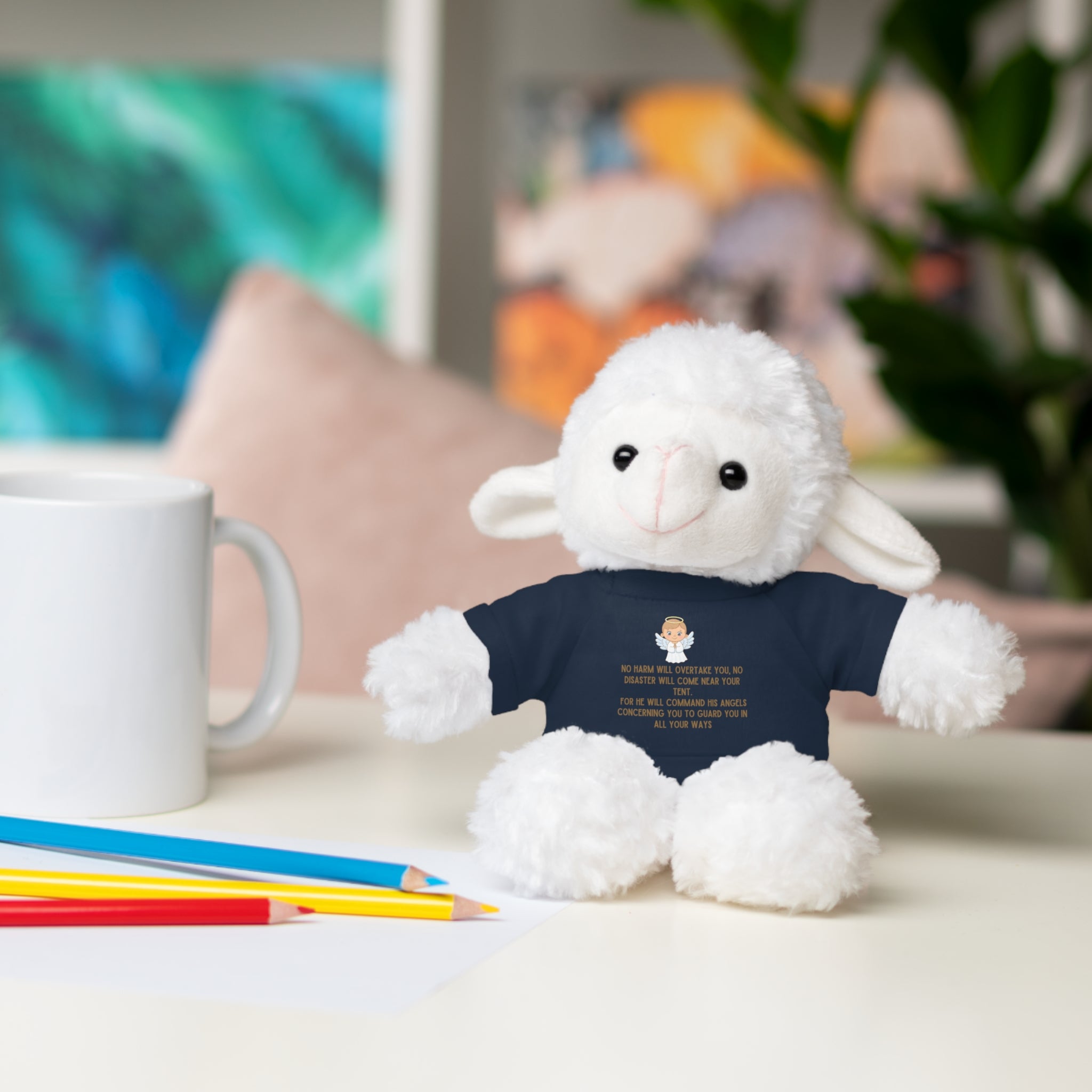 Psalms 91 Stuffed Animals with Tee