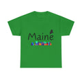 Maine Text Graphic T-Shirt