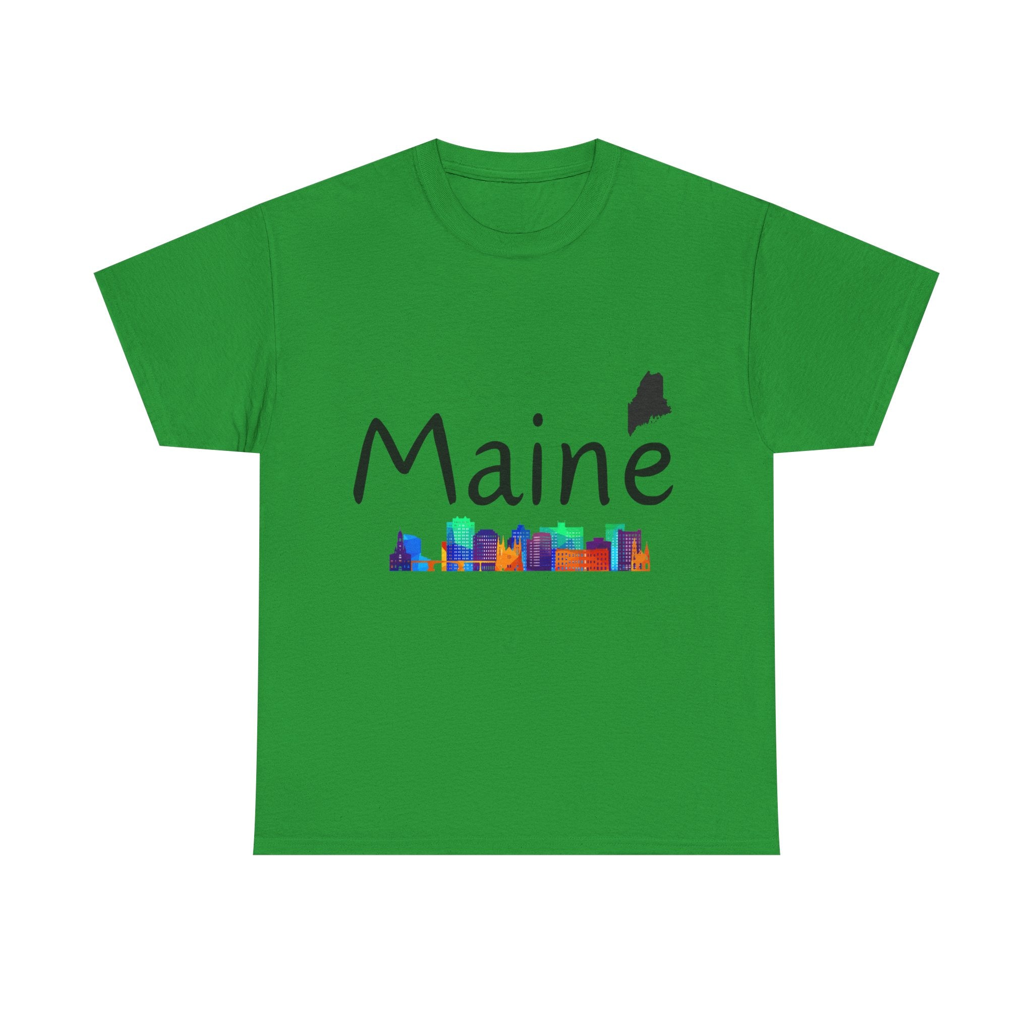 Maine Text Graphic T-Shirt