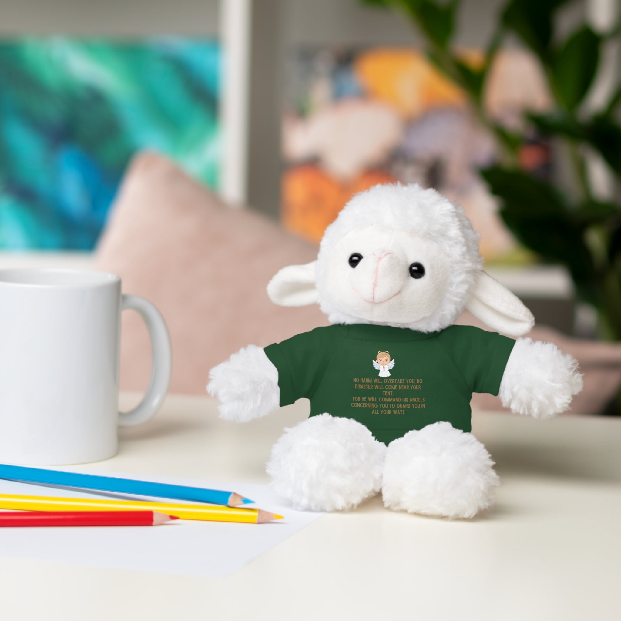 Psalms 91 Stuffed Animals with Tee