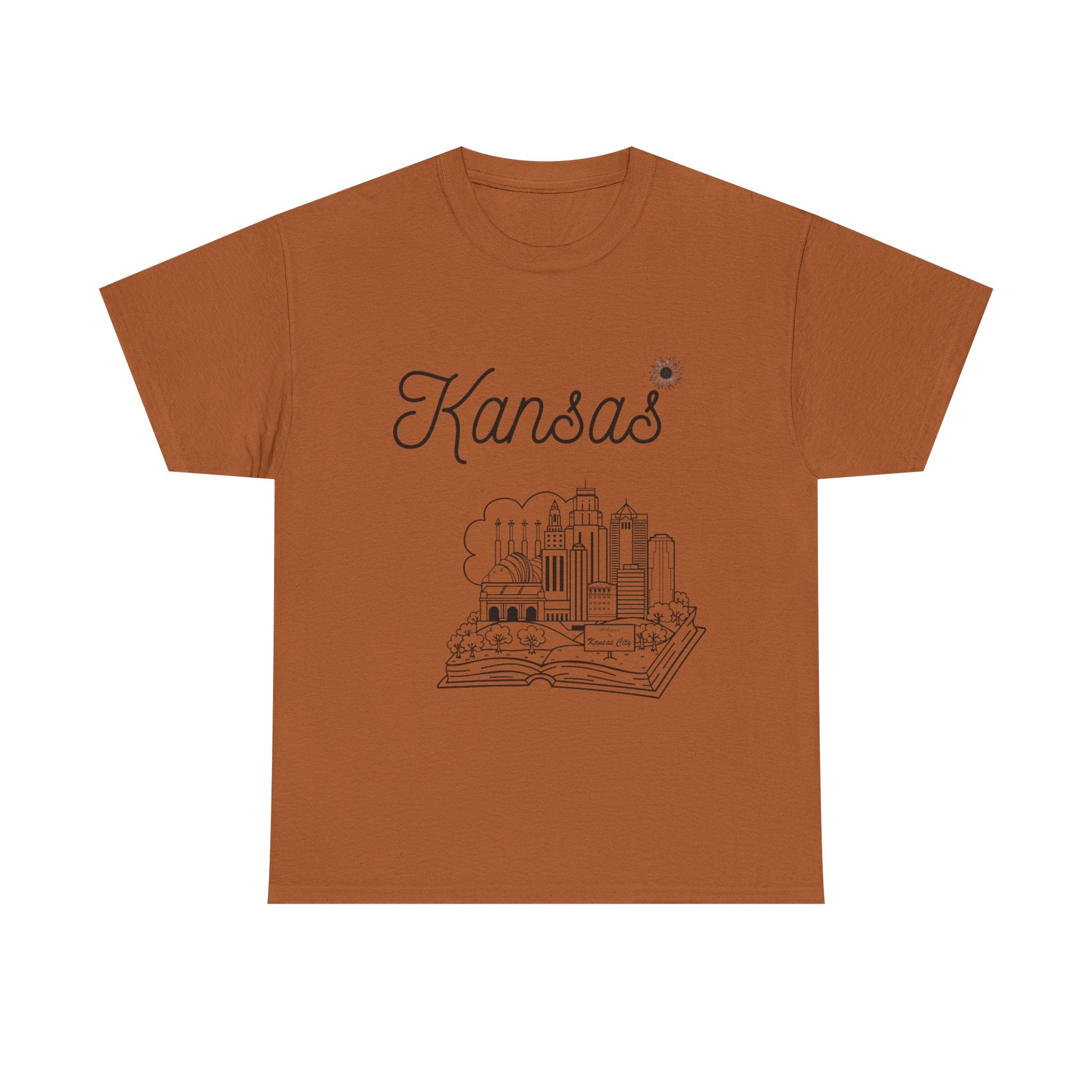 Kansas Heavy Cotton Tee