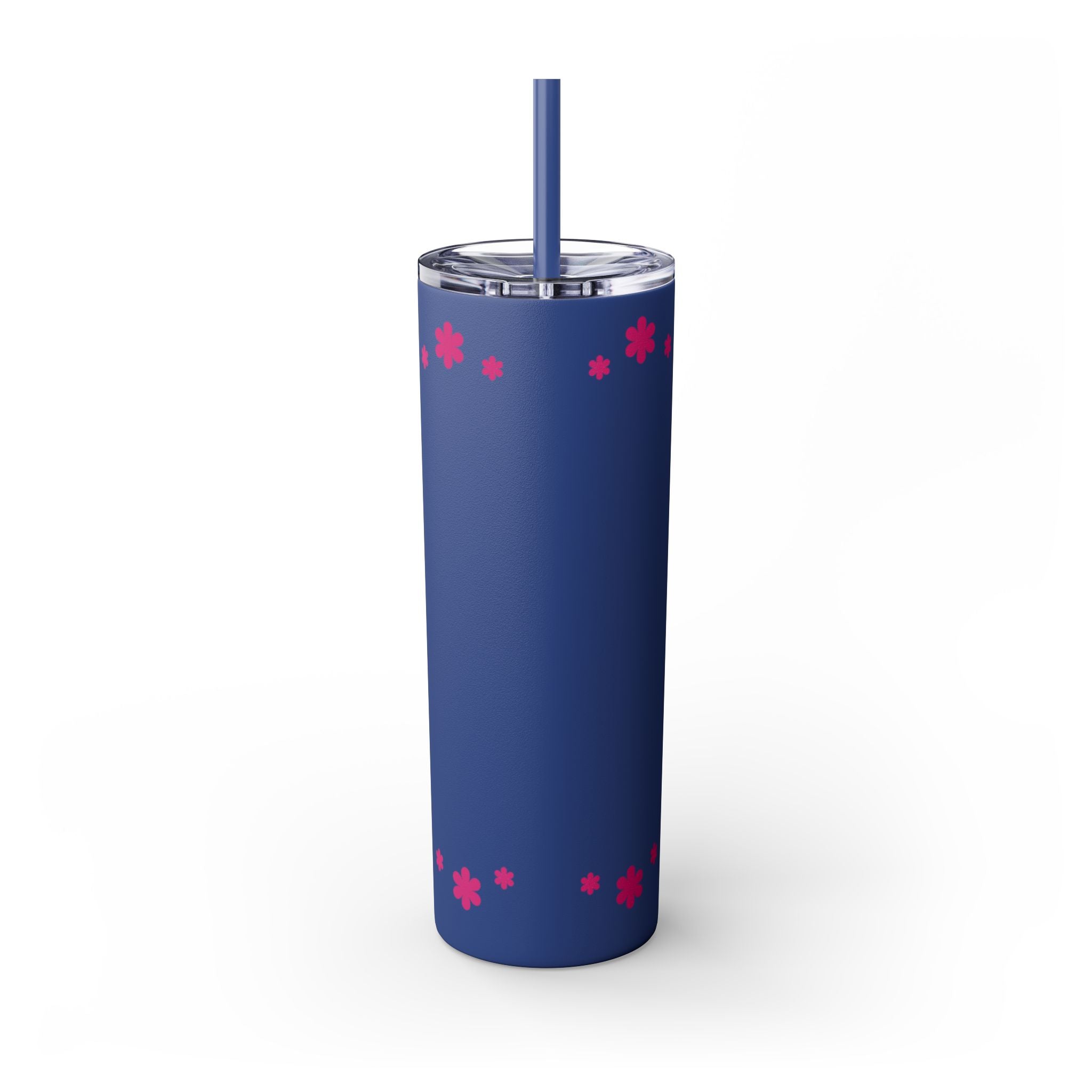 Jesus Over Everything  Skinny Tumbler with Straw, 20oz | Christian Faith Drinkware