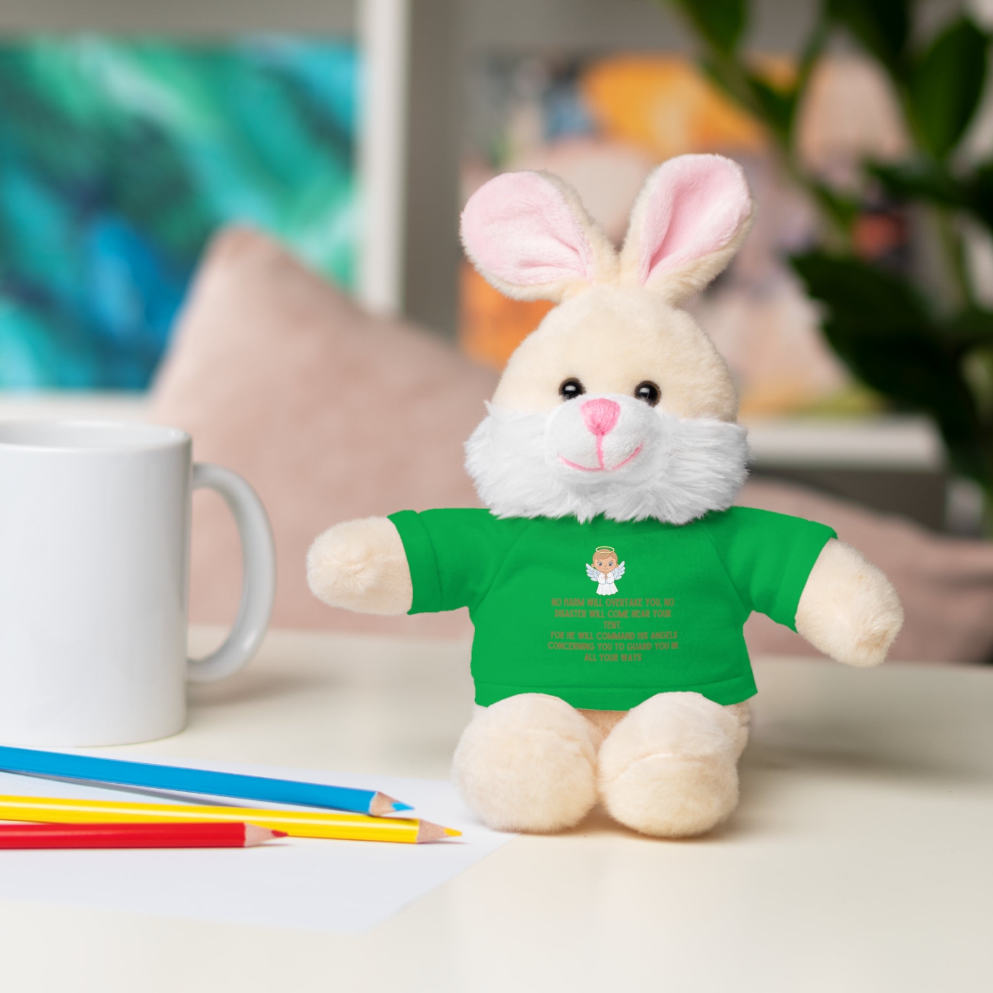 Psalms 91 Stuffed Animals with Tee