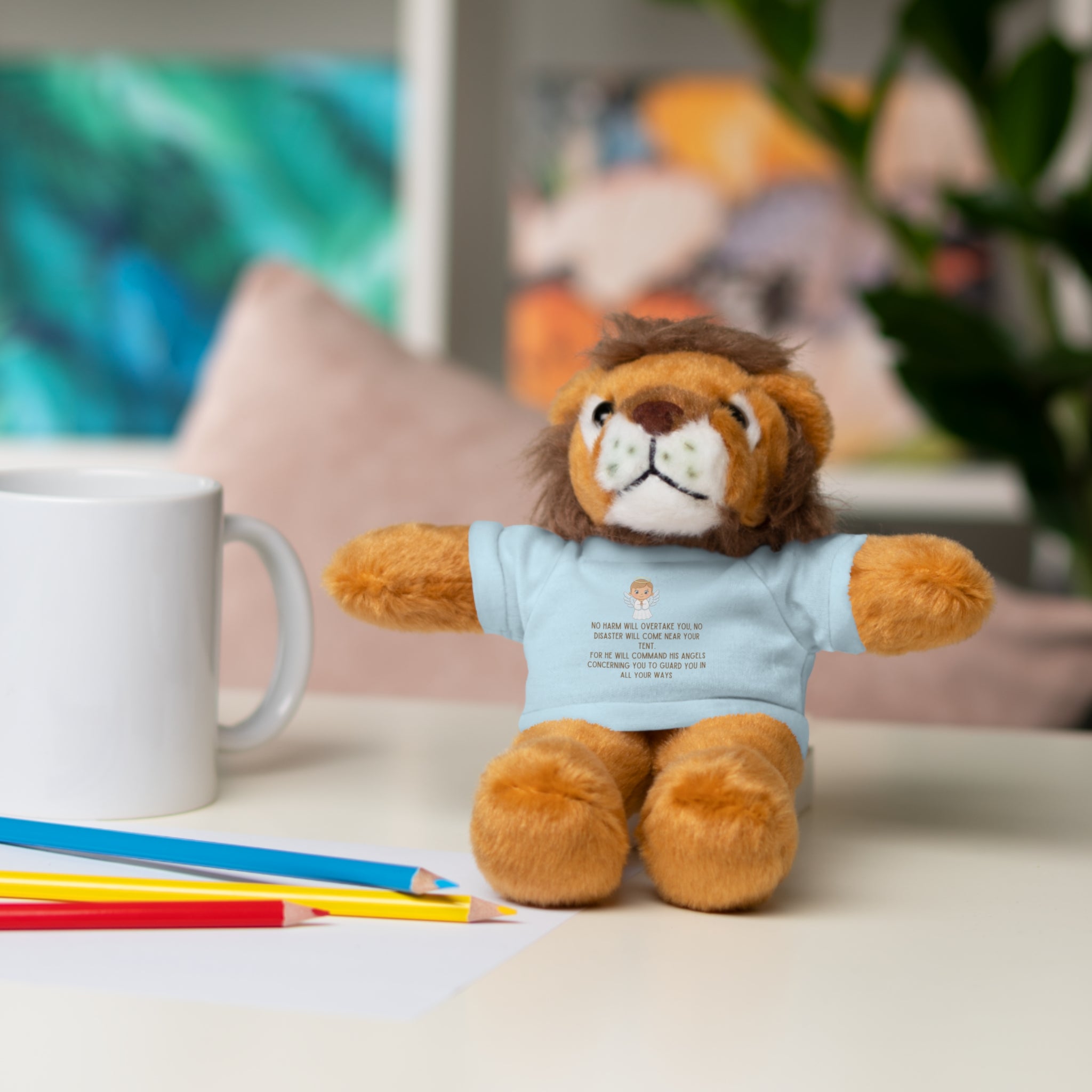 Psalms 91 Stuffed Animals with Tee