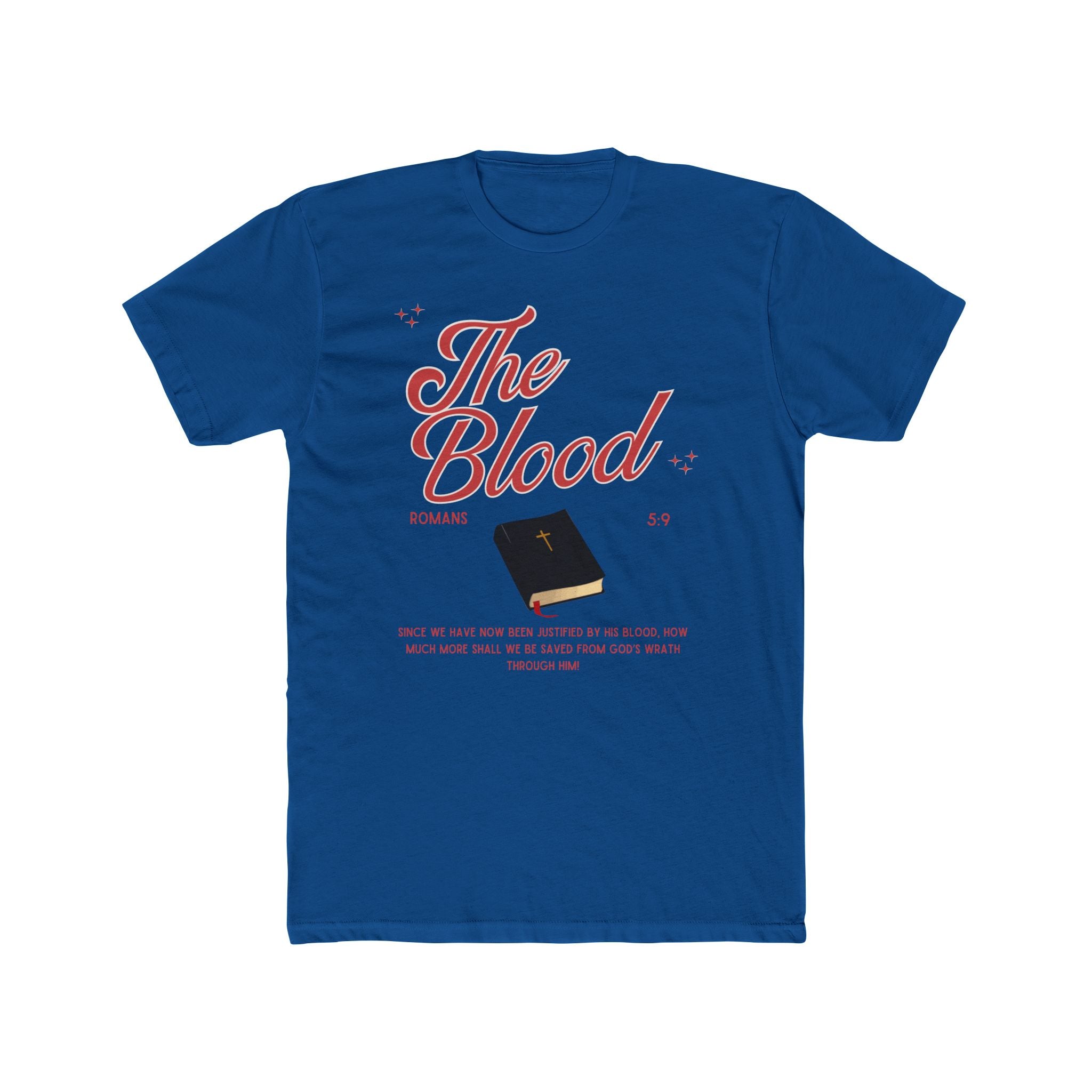 The Blood of Jesus Scripture Tee | Inspirational Christian Graphic