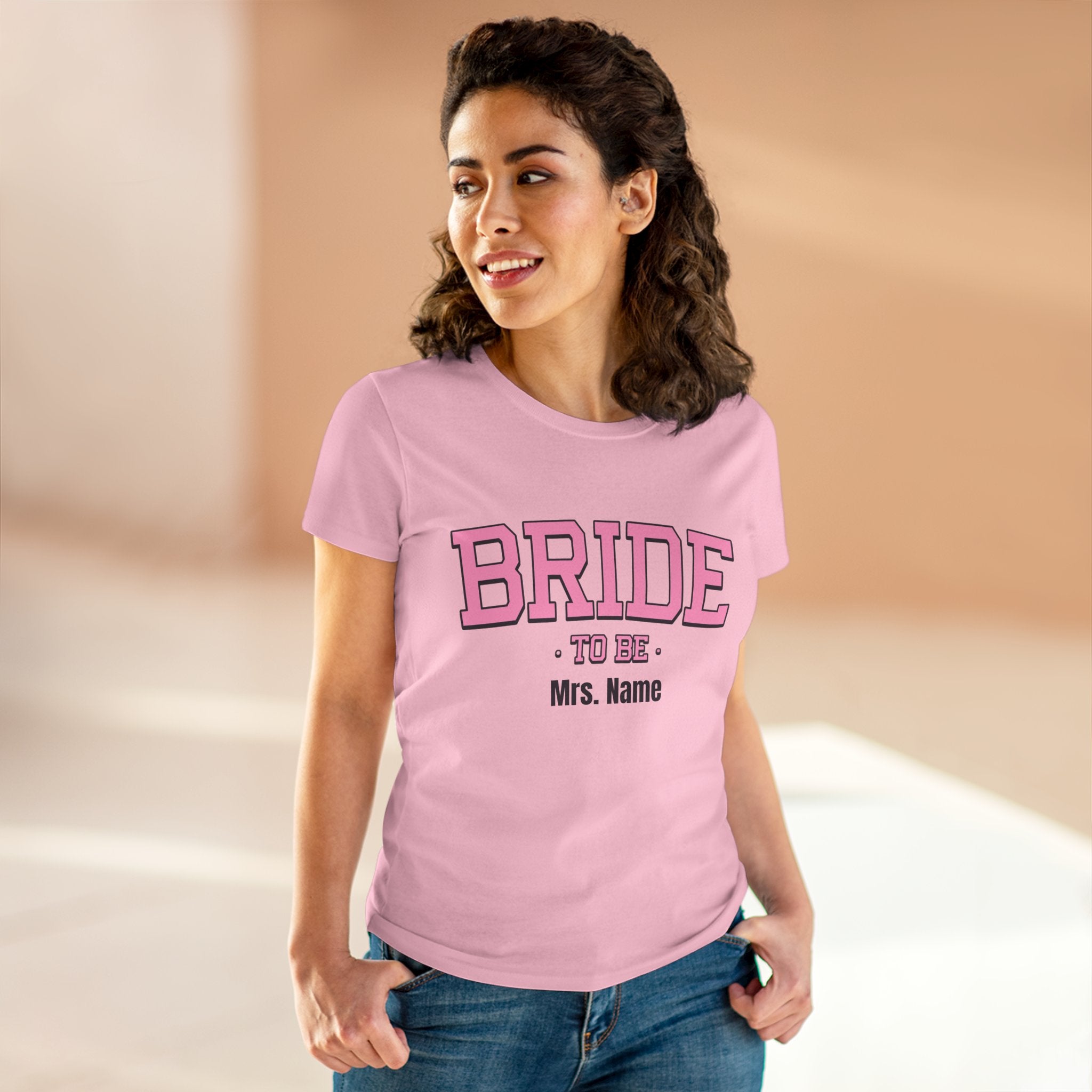 Bride To Be Women's Midweight Cotton Tee