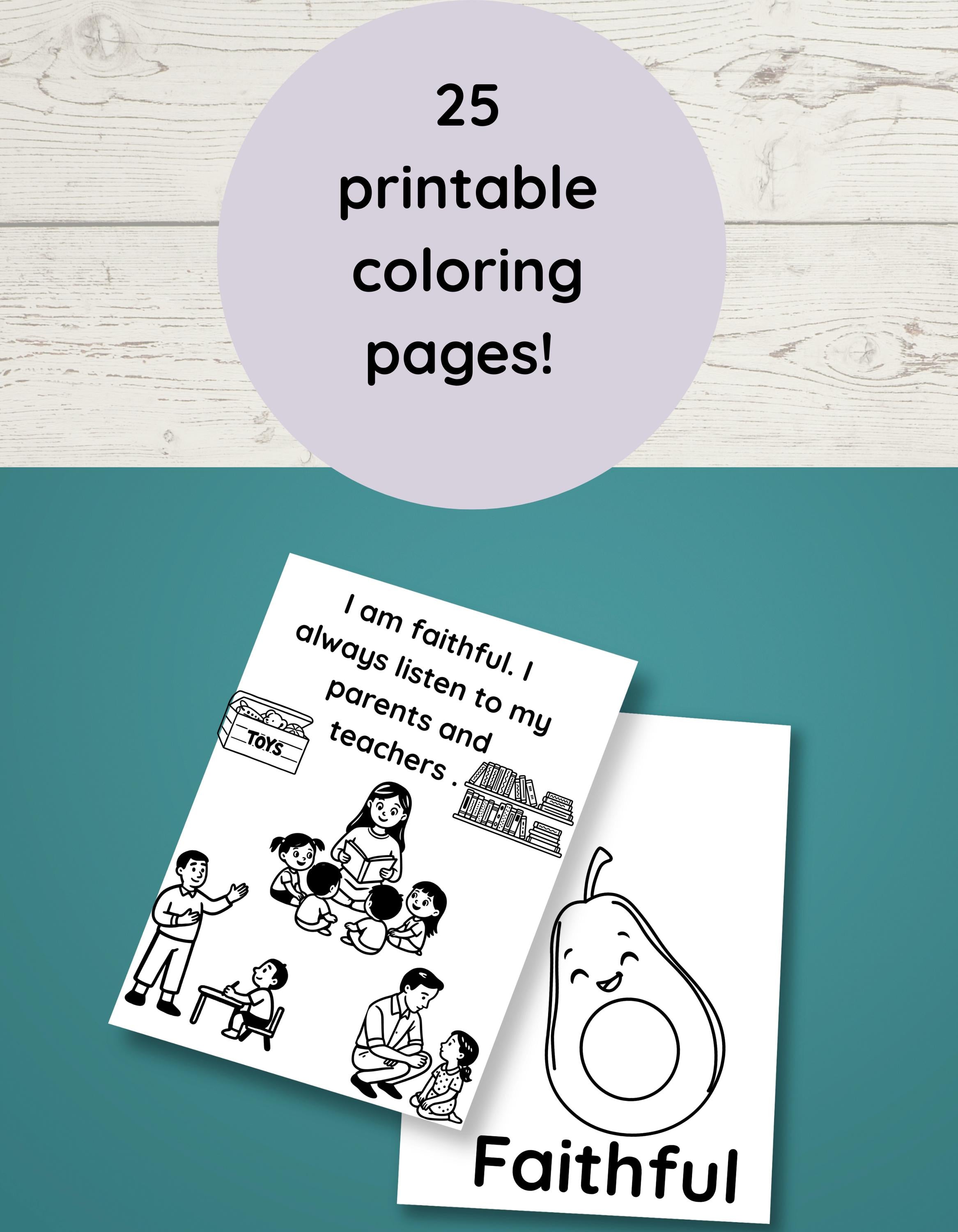 I Am Affirmation Coloring Book