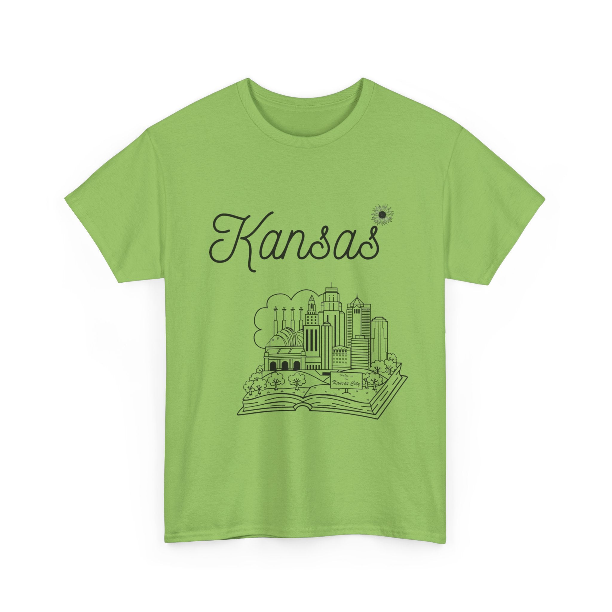 Kansas Heavy Cotton Tee