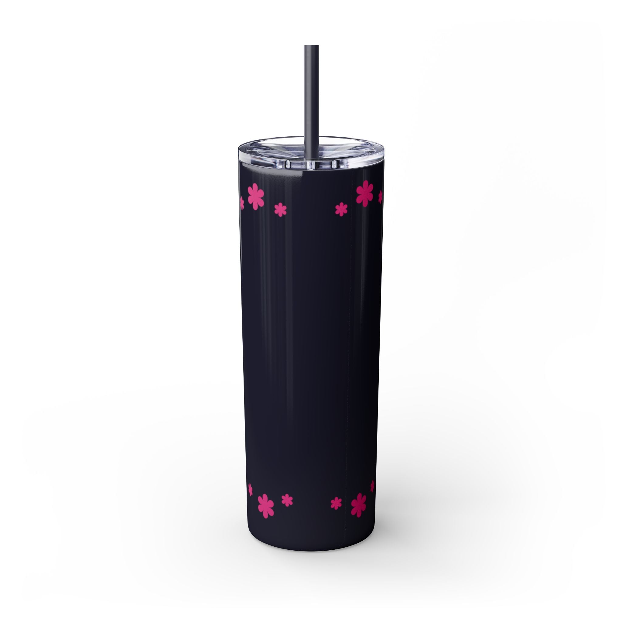 Jesus Over Everything  Skinny Tumbler with Straw, 20oz | Christian Faith Drinkware