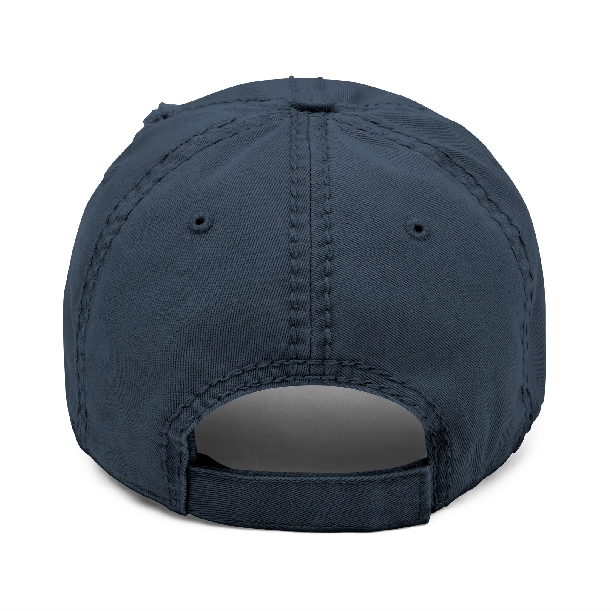 Jesus is King Distressed Dad Hat (Embroidery)